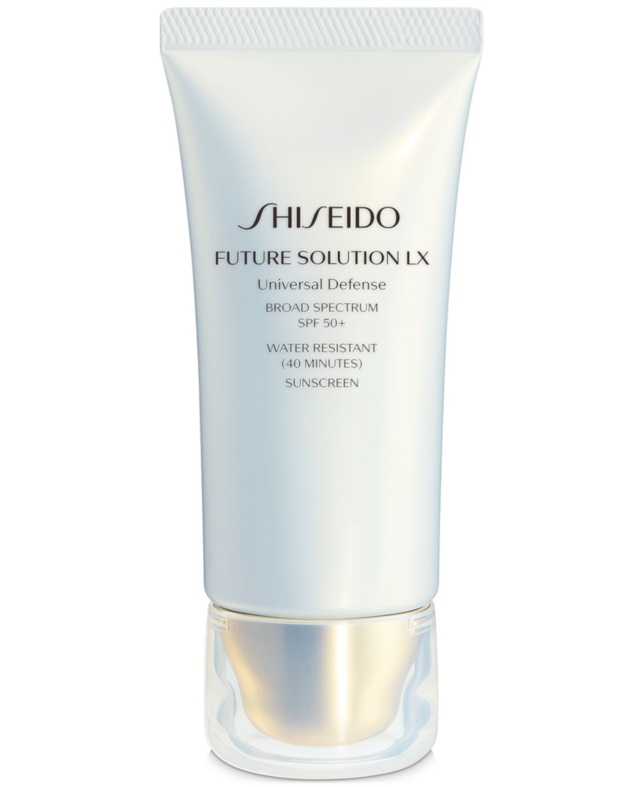 Future Solution LX Универсальный защитный солнцезащитный крем широкого спектра SPF 50+, 1,7 унции. Shiseido