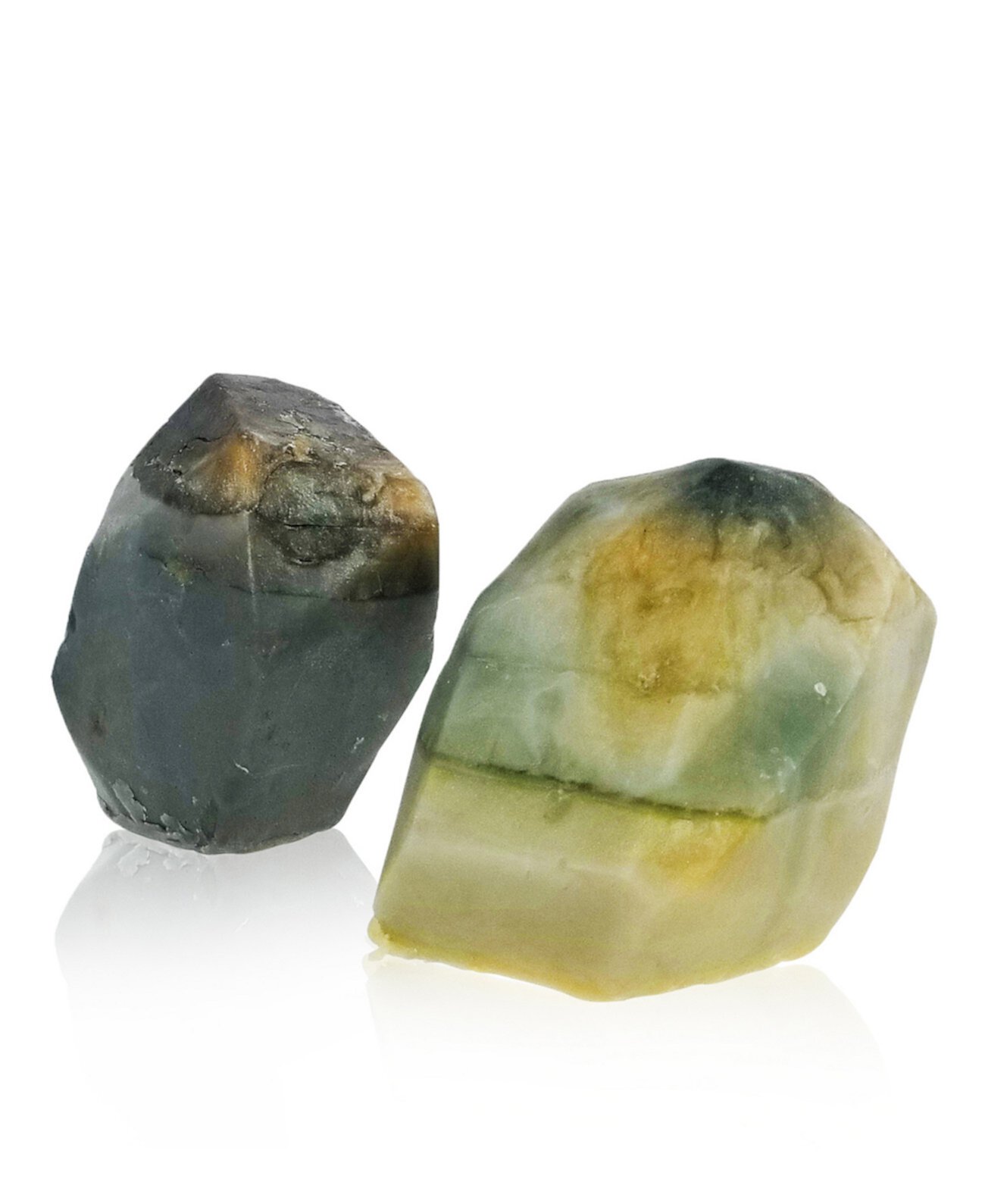 Glow Gems Набор из 2 мыл ручной работы из натуральных драгоценных камней - западно-индийский сандал SWAY
