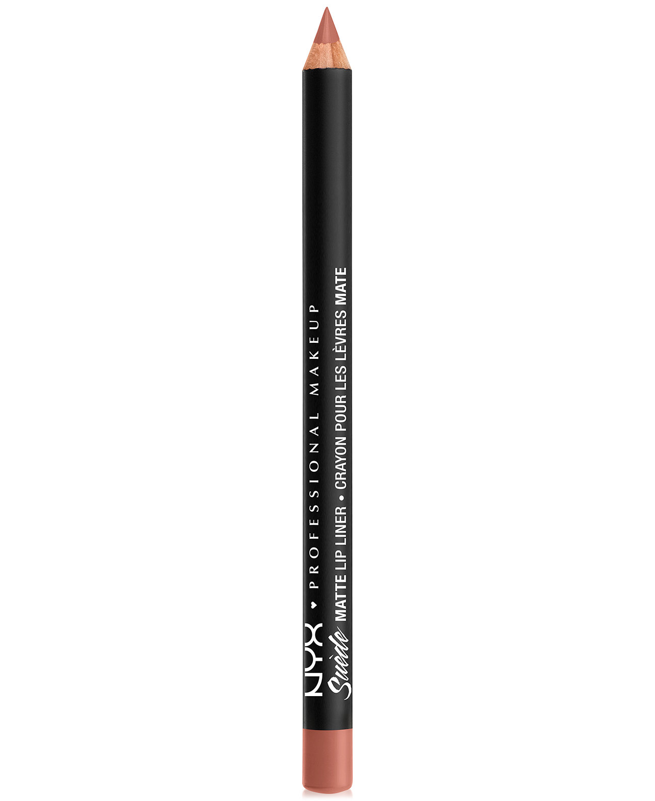 Замшевый матовый карандаш для губ NYX