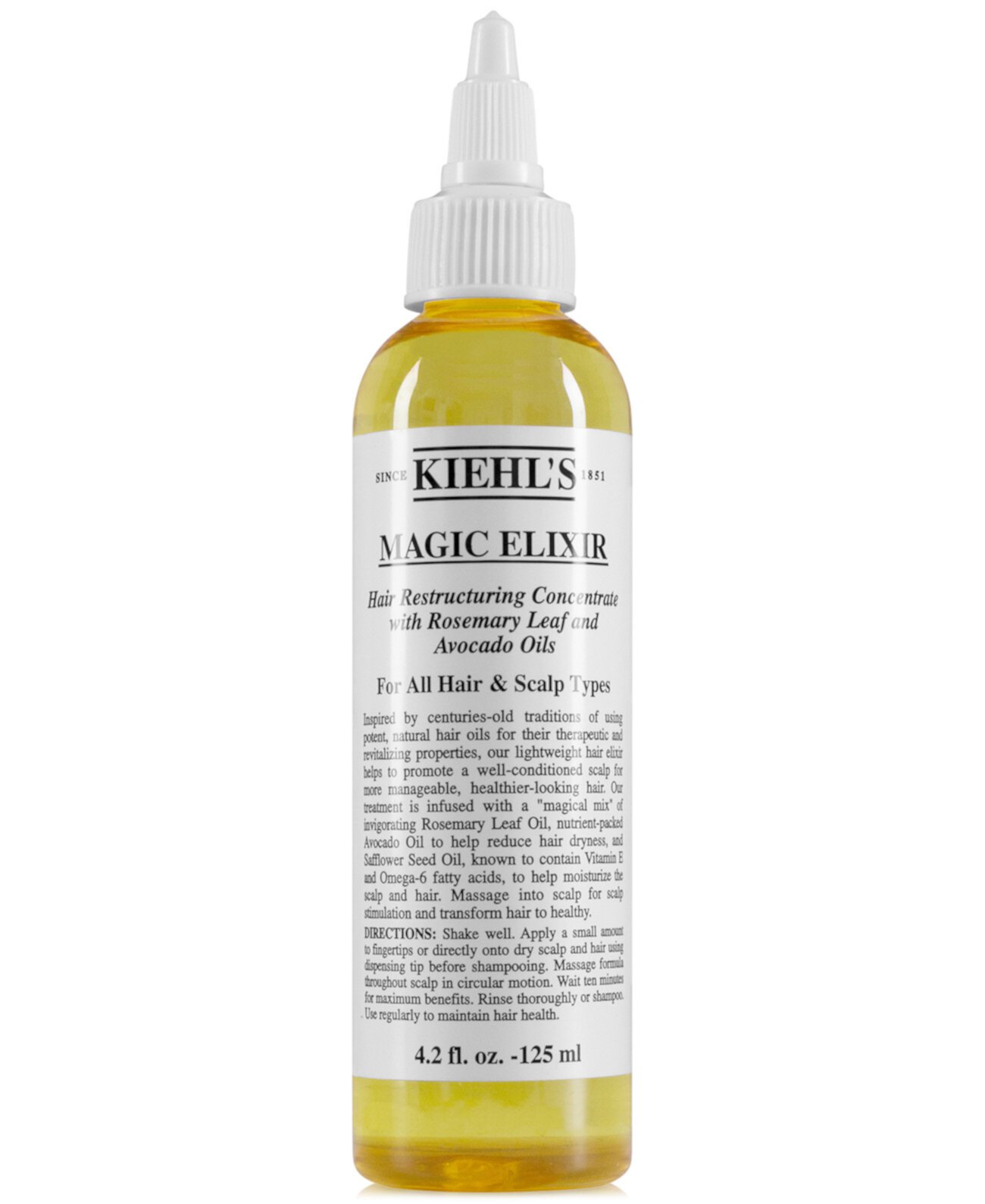 Восстанавливающий концентрат волос Magic Elixir, 4,2 унции. Kiehl's Since 1851