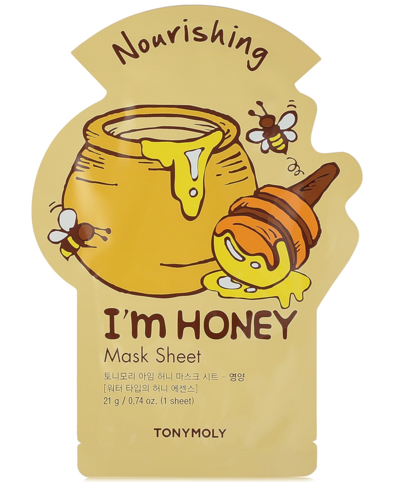 I'm Honey Sheet Mask, 0,74 унции. TONYMOLY