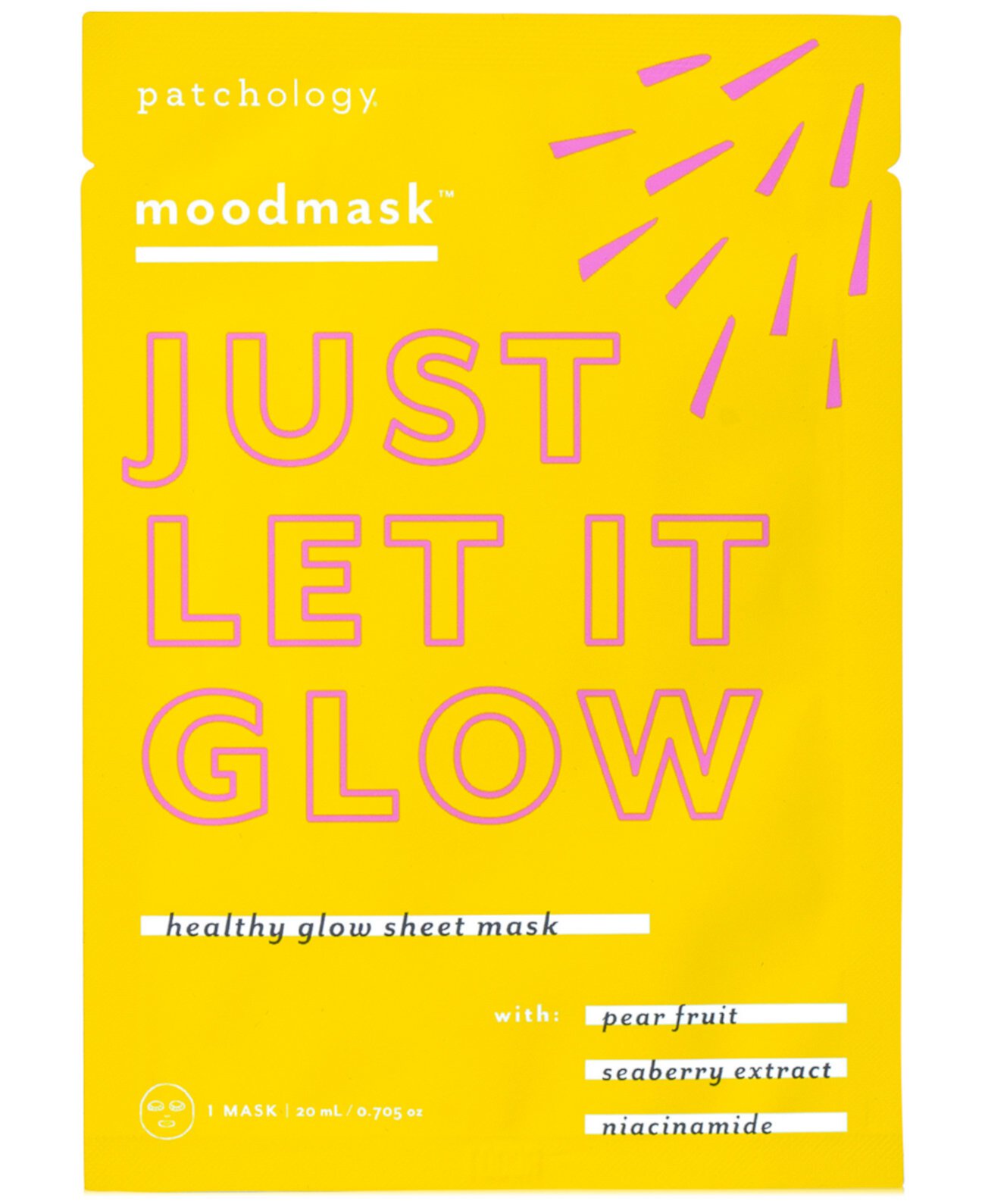 Маска Moodmask "Just Let It Glow" Patchology