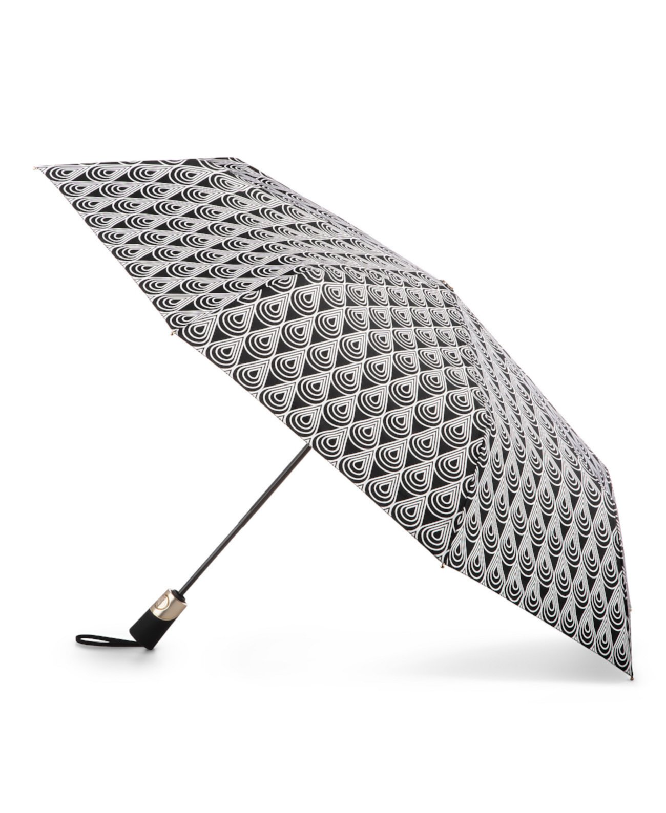 50th Anniversary 3-х секционный зонт с автоматическим открыванием-закрыванием Totes