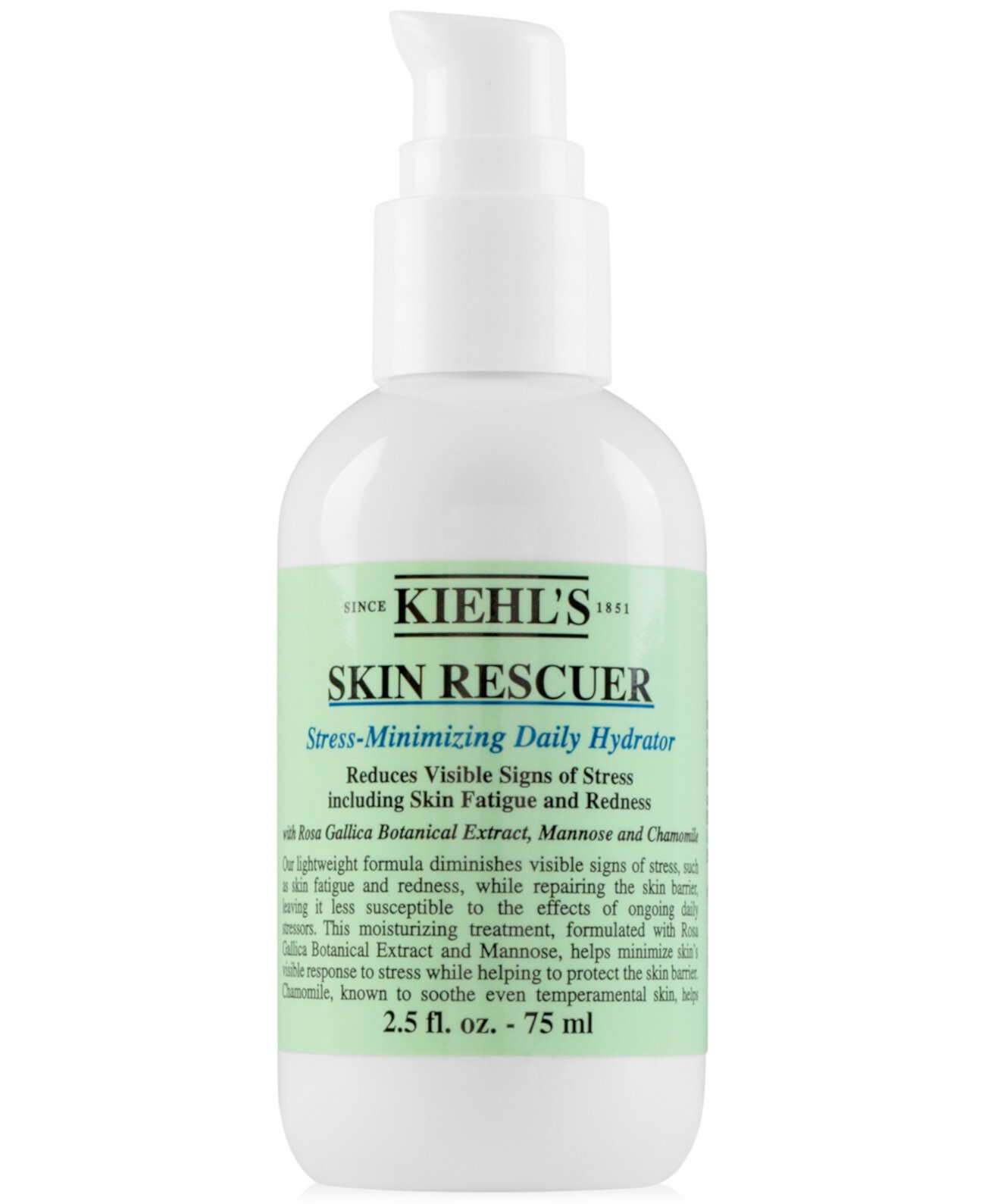 Skin Rescuer Снижающий стресс ежедневный увлажняющий крем, 2,5 унции. Kiehl's Since 1851