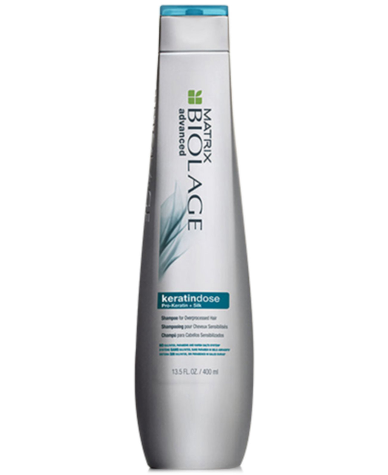 Biolage Advanced KeratinDose Shampoo, 13,5 унций, от PUREBEAUTY Salon & Spa Matrix