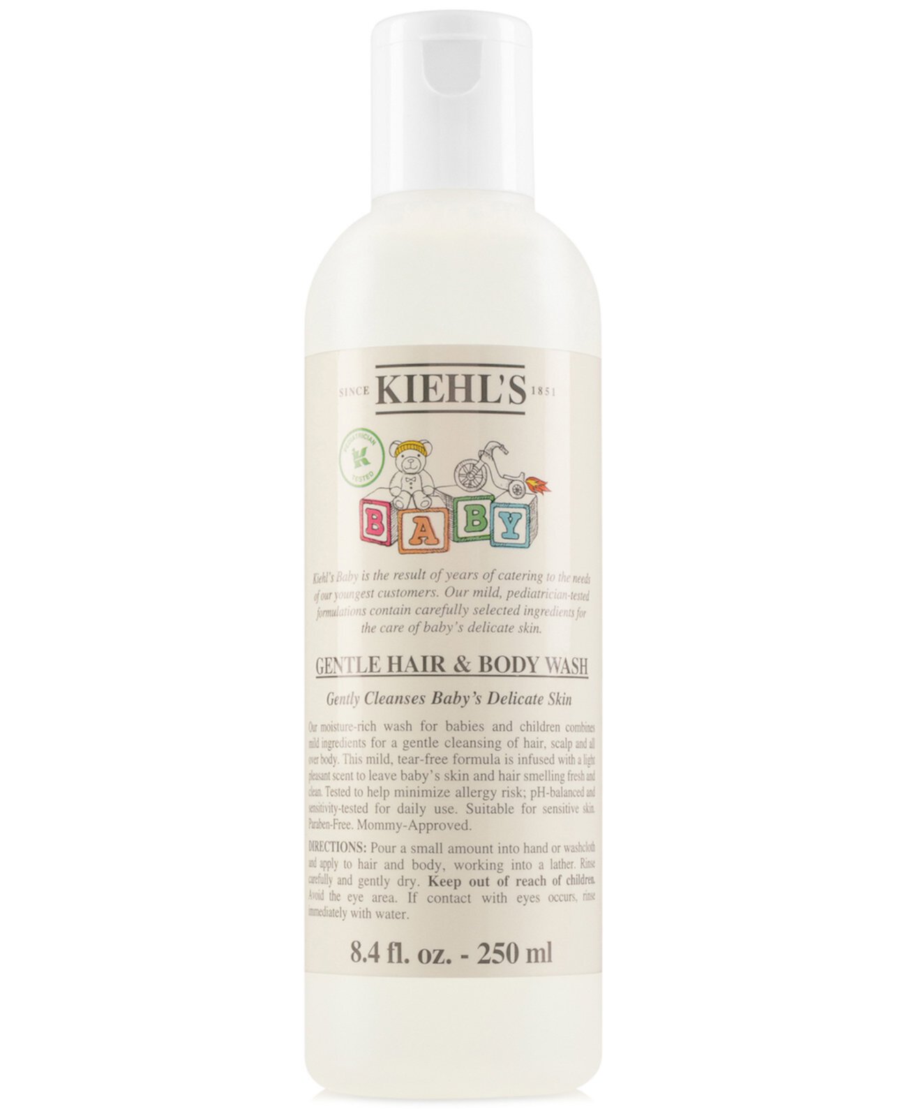 Baby Gentle Hair & Body Wash, 8.4 унций Kiehl's Since 1851
