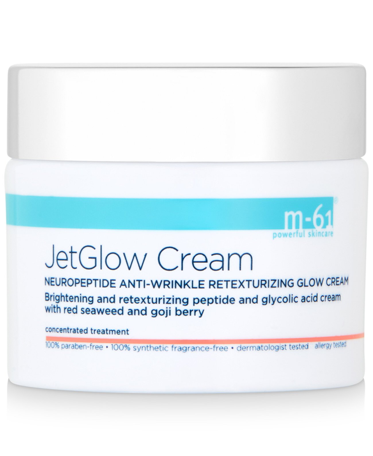 JetGlow Cream Нейропептидный восстанавливающий крем против морщин, 1,7 унции M-61 by Bluemercury