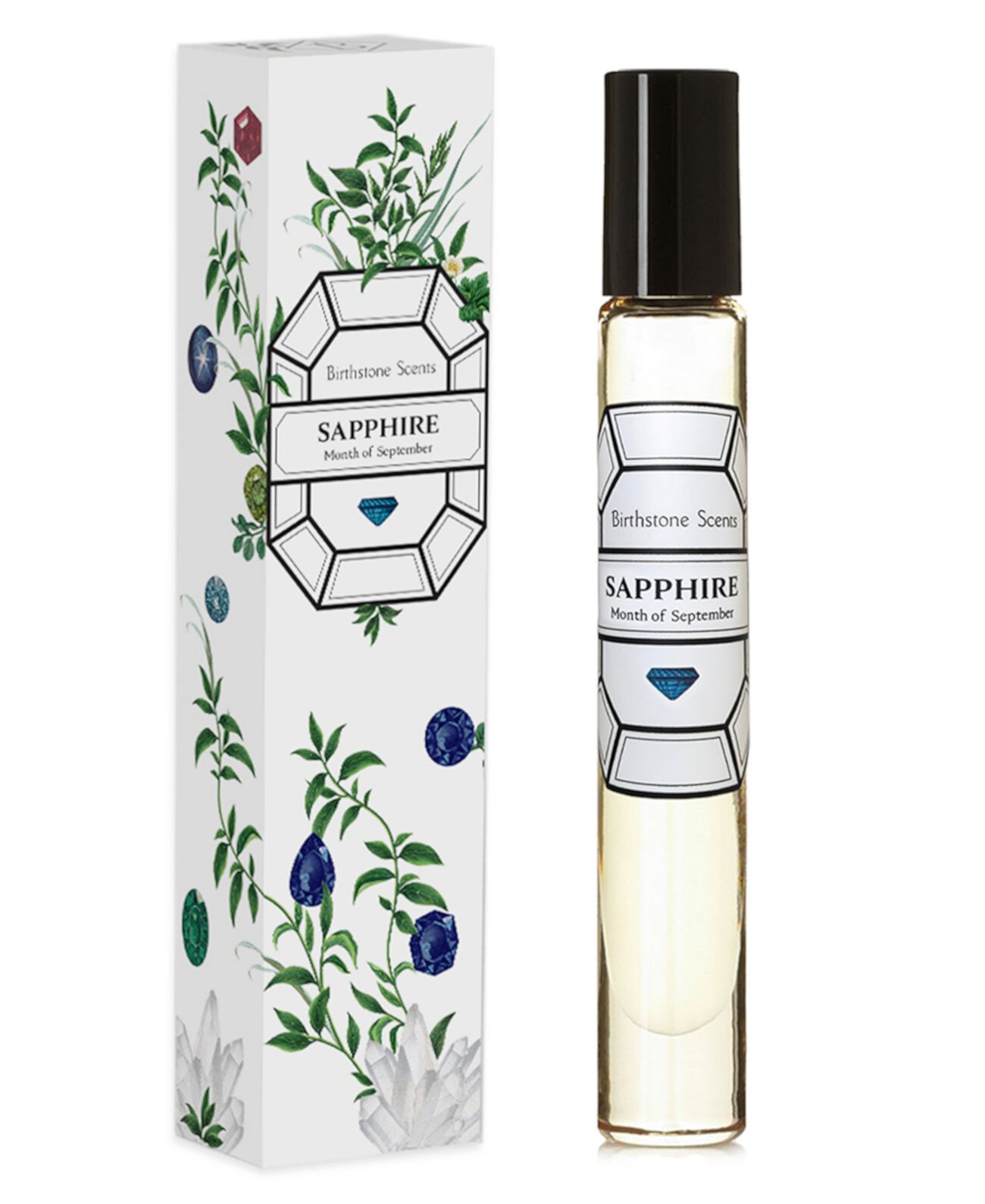 Sapphire Perfume Oil Rollerball, 0,27 унции. Birthstone Scents