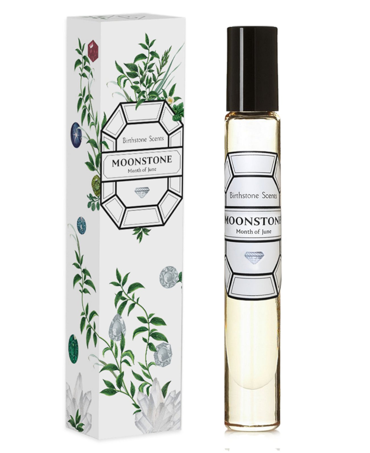 Moonstone Perfume Oil Rollerball, 0,27 унции Birthstone Scents