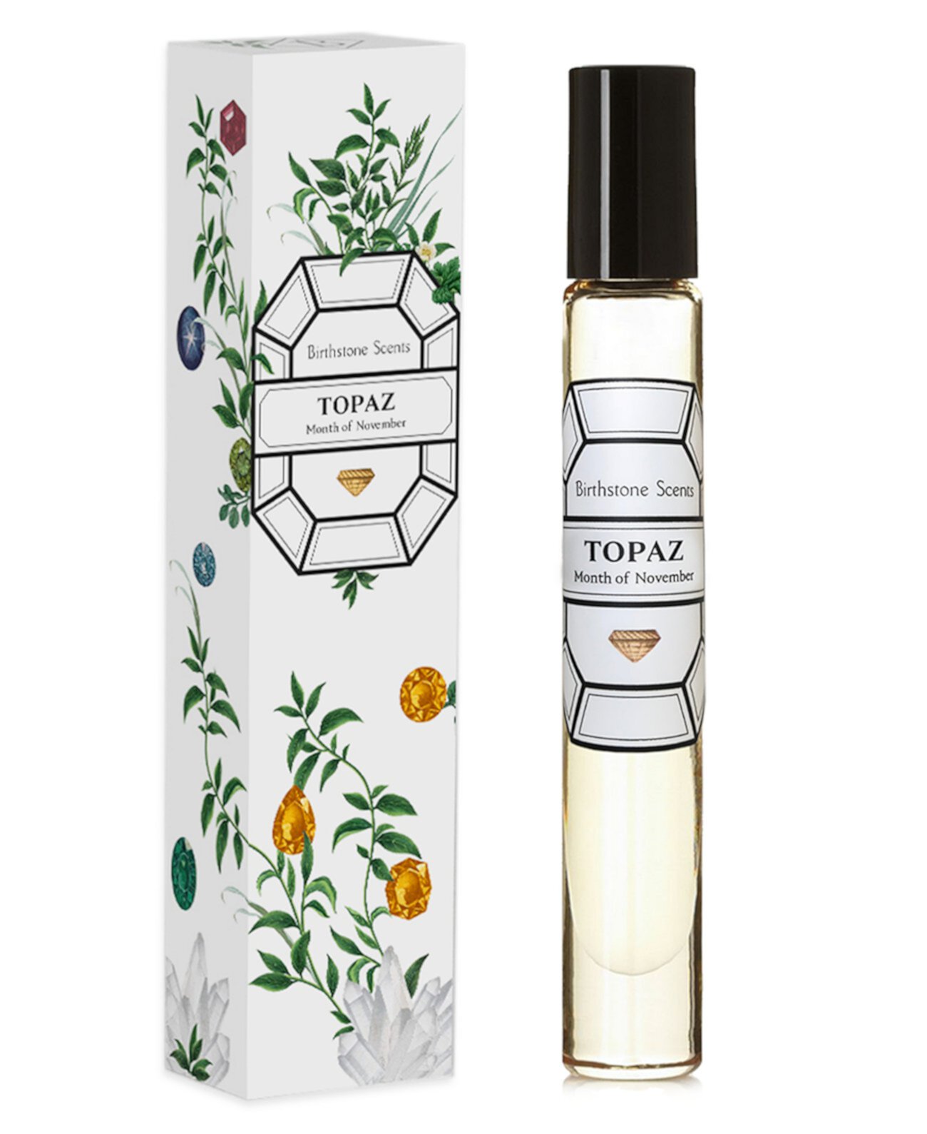 Роллер с парфюмерным маслом Topaz, 0,27 унции. Birthstone Scents