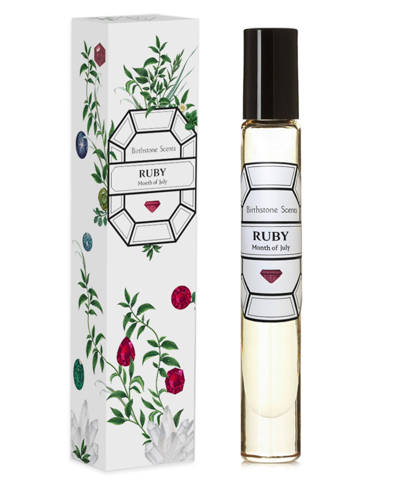 Ruby Perfume Oil Rollerball, 0,27 унции. Birthstone Scents