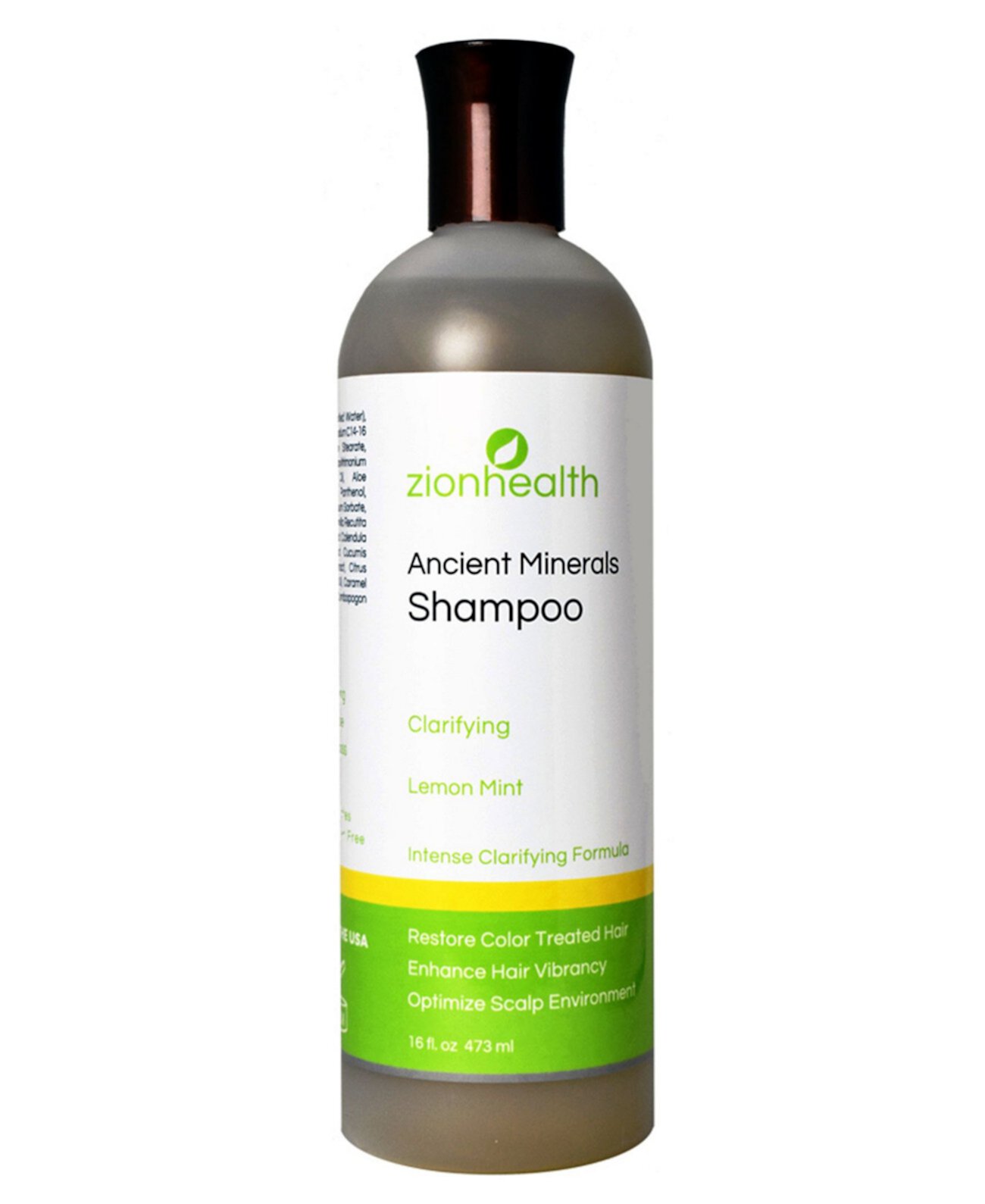 Clarifying Hair Shampoo, Лимонная мята, 16 унций Zion Health