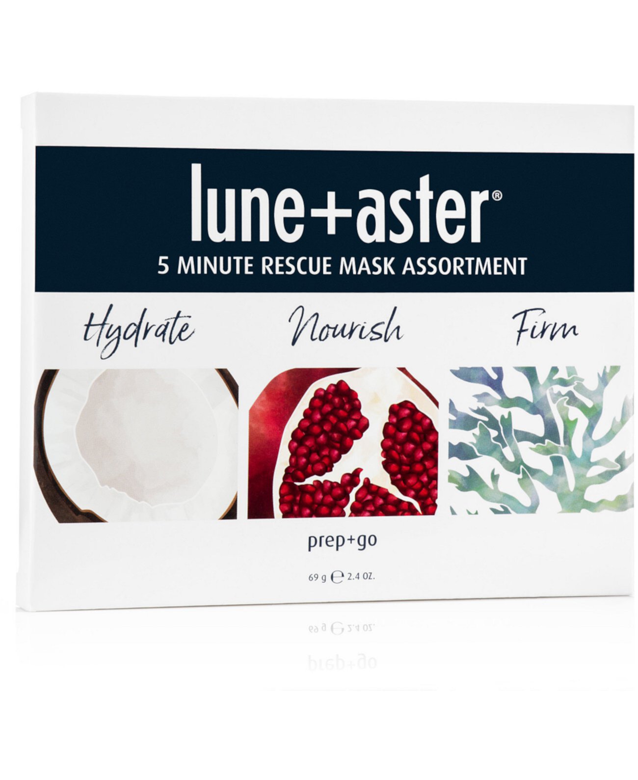 3-шт. 5-минутный набор масок для спасения Lune+Aster