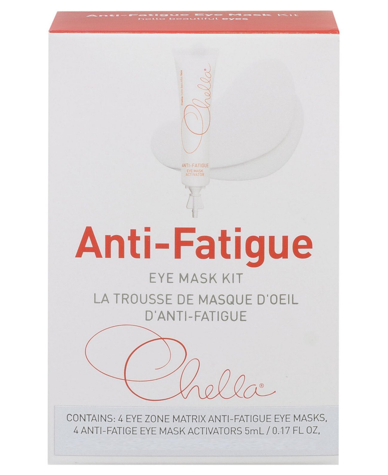 Набор масок для глаз Anti-Fatigue - 4 шт. Chella
