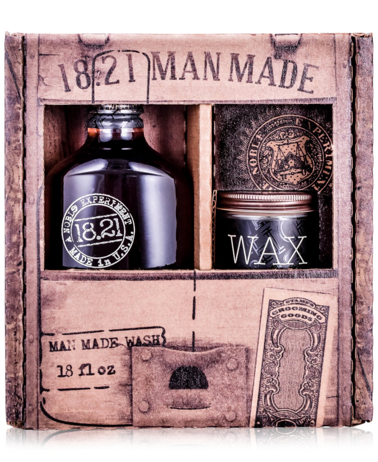 2-Рс. Подарочный набор Wash & Wax 18.21 Man Made