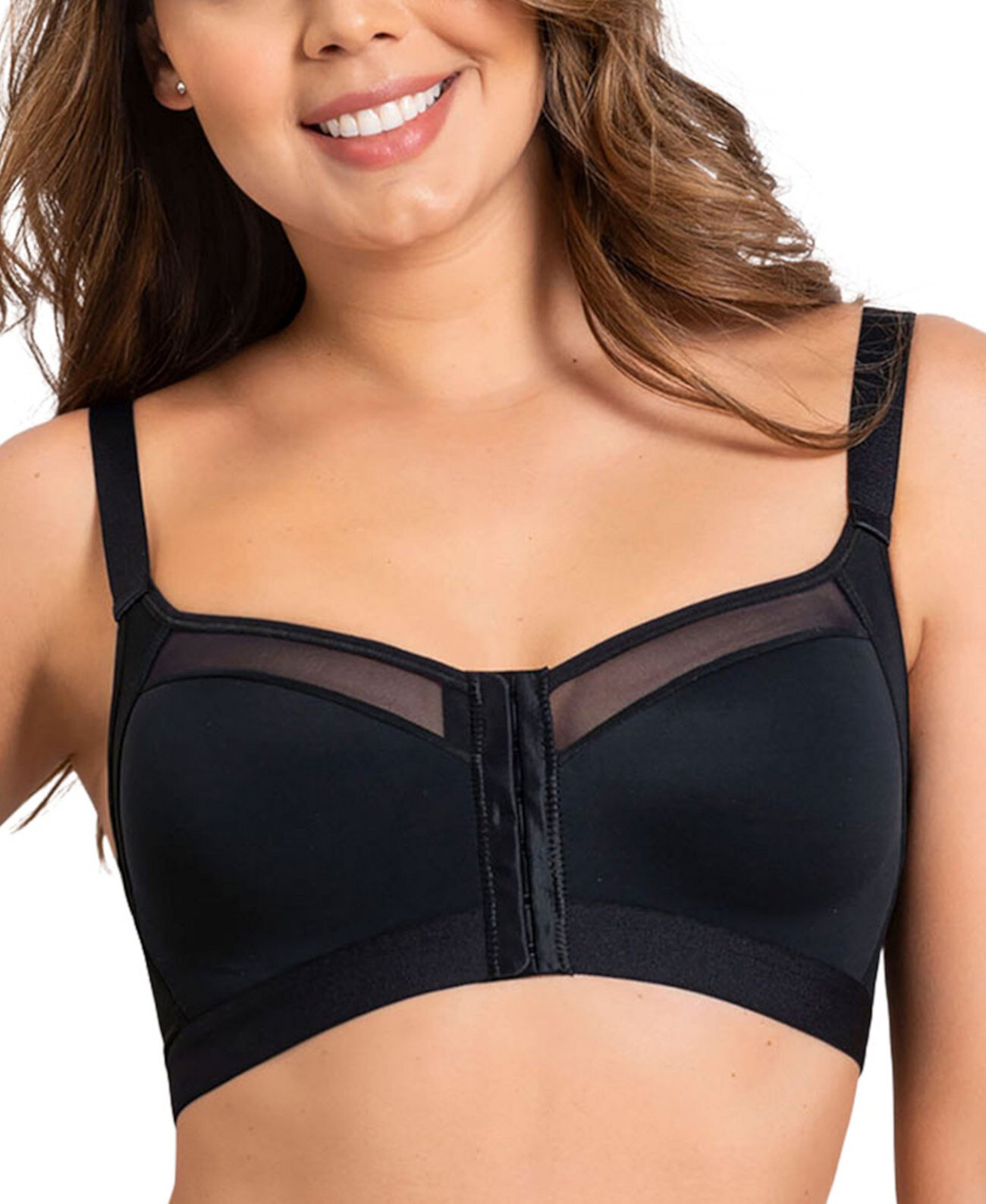 Leonisa Back Support Posture Corrector Wireless Bra with Contour Cups 011936