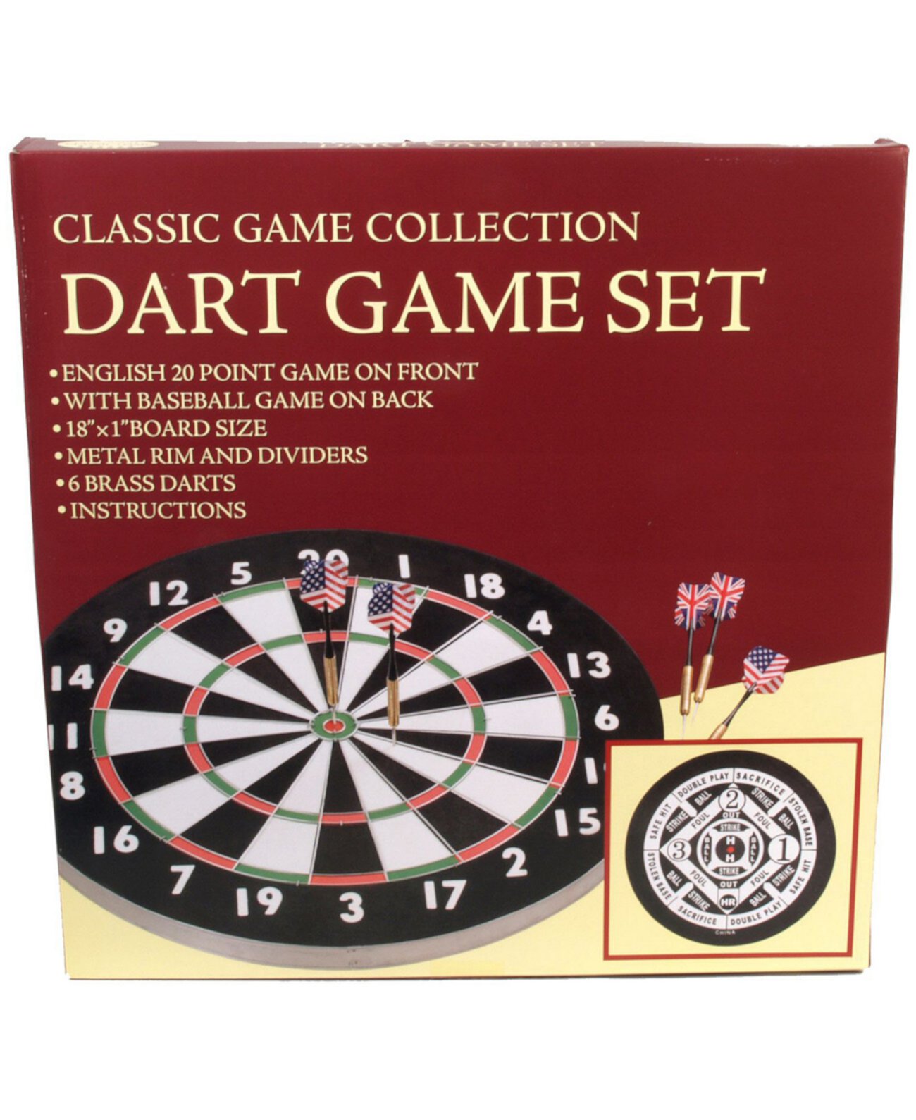 Классическая коллекция игр - Dart Game Set John N. Hansen Co.