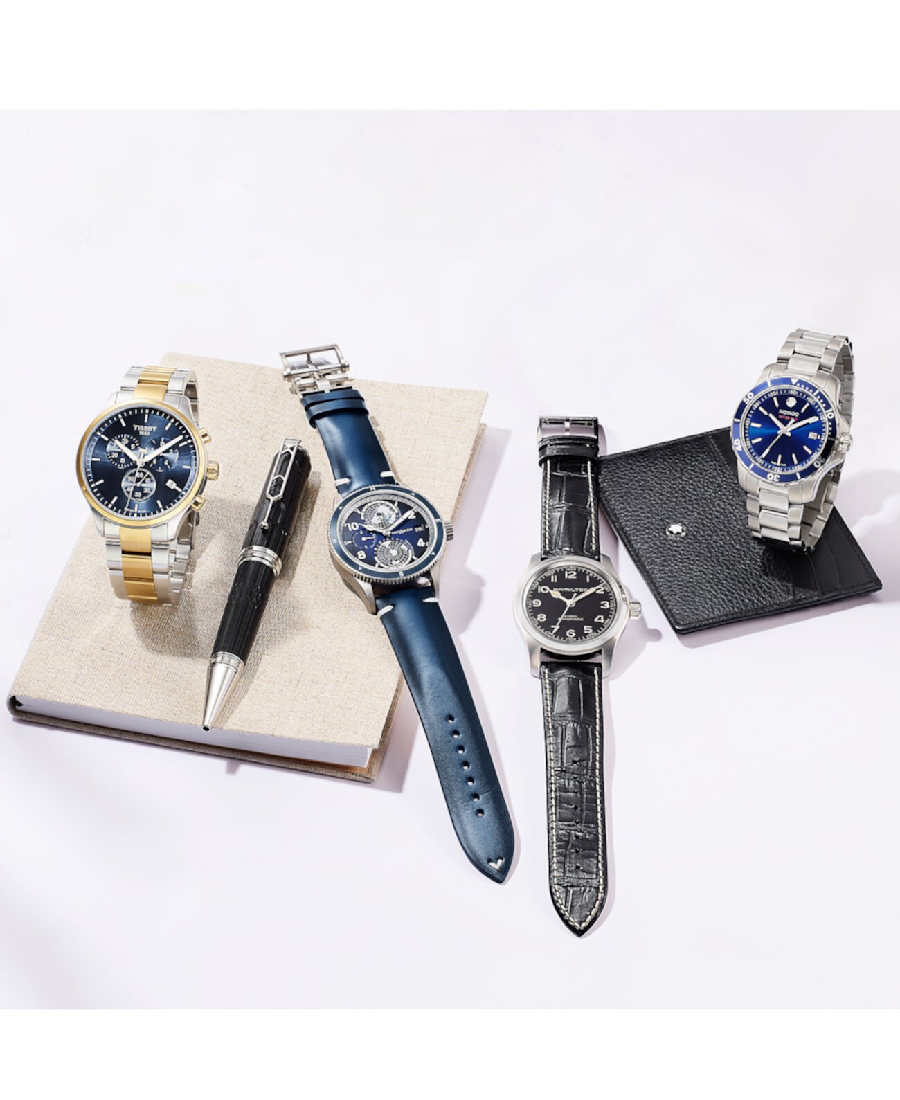Мужские швейцарские часы с хронографом Chrono XL Classic двухцветные из нержавеющей стали с браслетом 45 мм Tissot