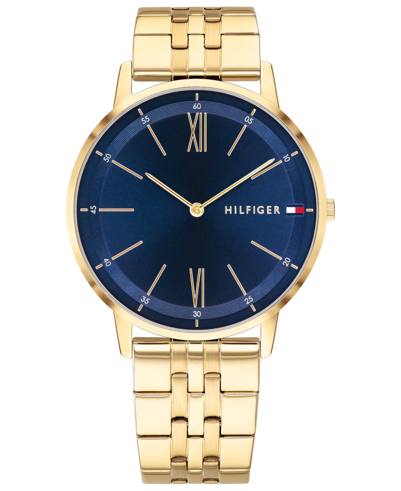 Мужские золотые часы-браслет 40 мм Tommy Hilfiger