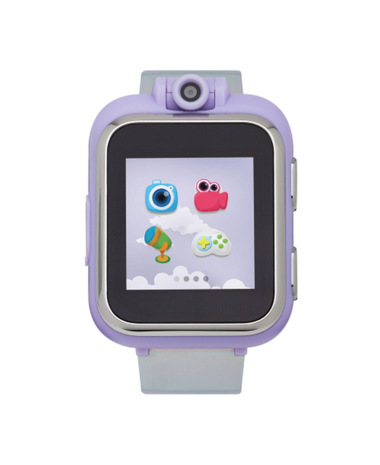Детские умные часы PlayZoom с голографическим ремешком из лаванды ITouch
