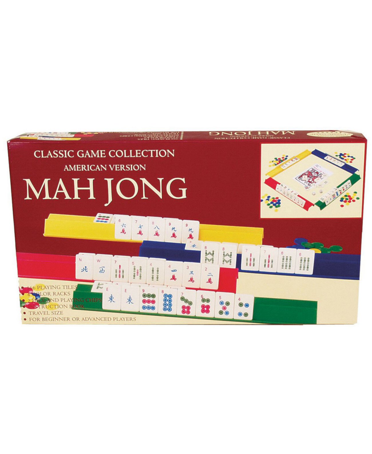 Mah Jongg - пластиковый игровой набор John N. Hansen Co.