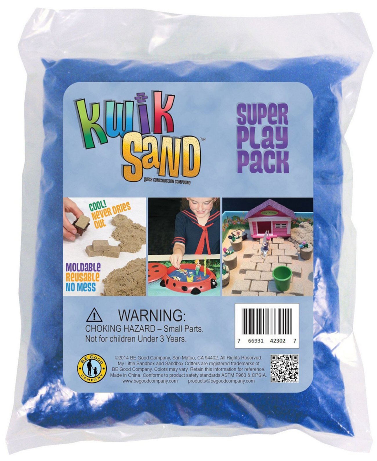 KwikSand Refill Pack - синий Be Good Company