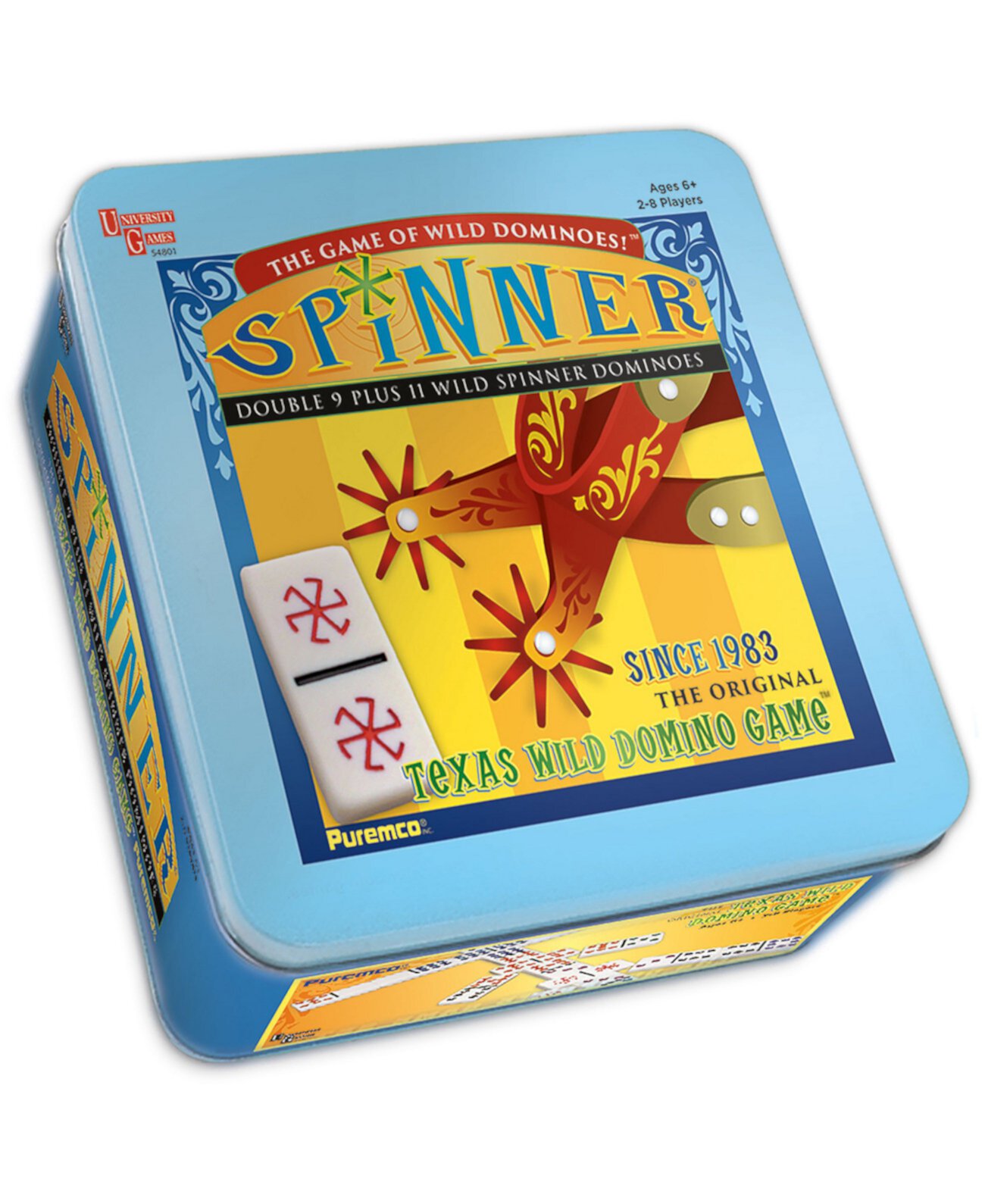 Игровая настольная игра Puremco Spinner Dominoes Puremco