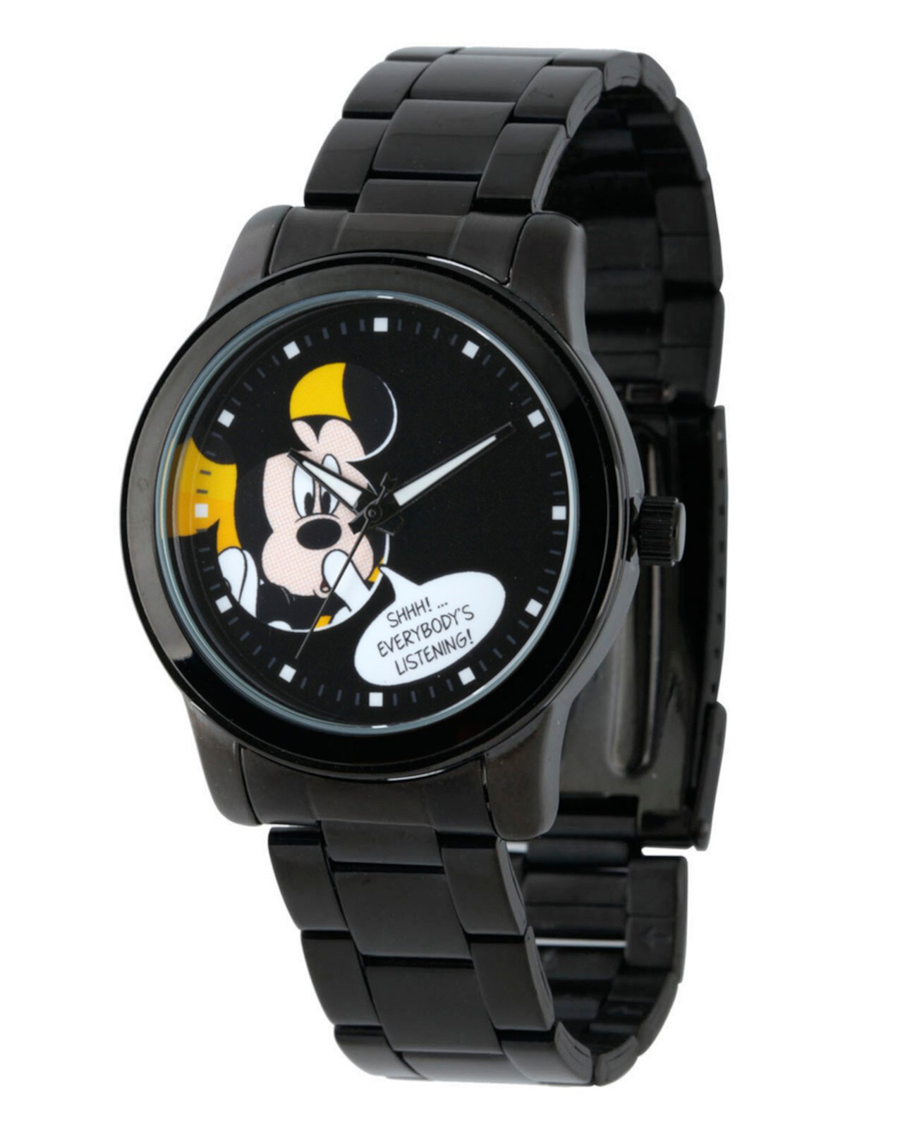 Мужские часы Disney Mickey Mouse из сплава черного цвета Ewatchfactory