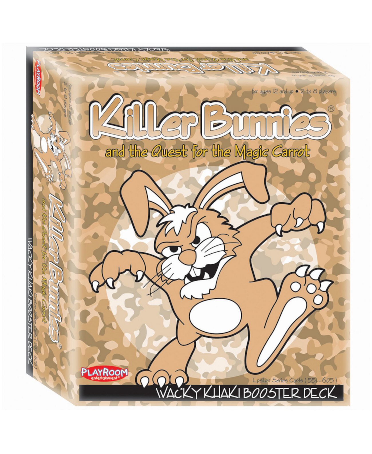 Кролики-убийцы и поиски волшебной моркови - дурацкая палуба цвета хаки (10) Playroom Entertainment