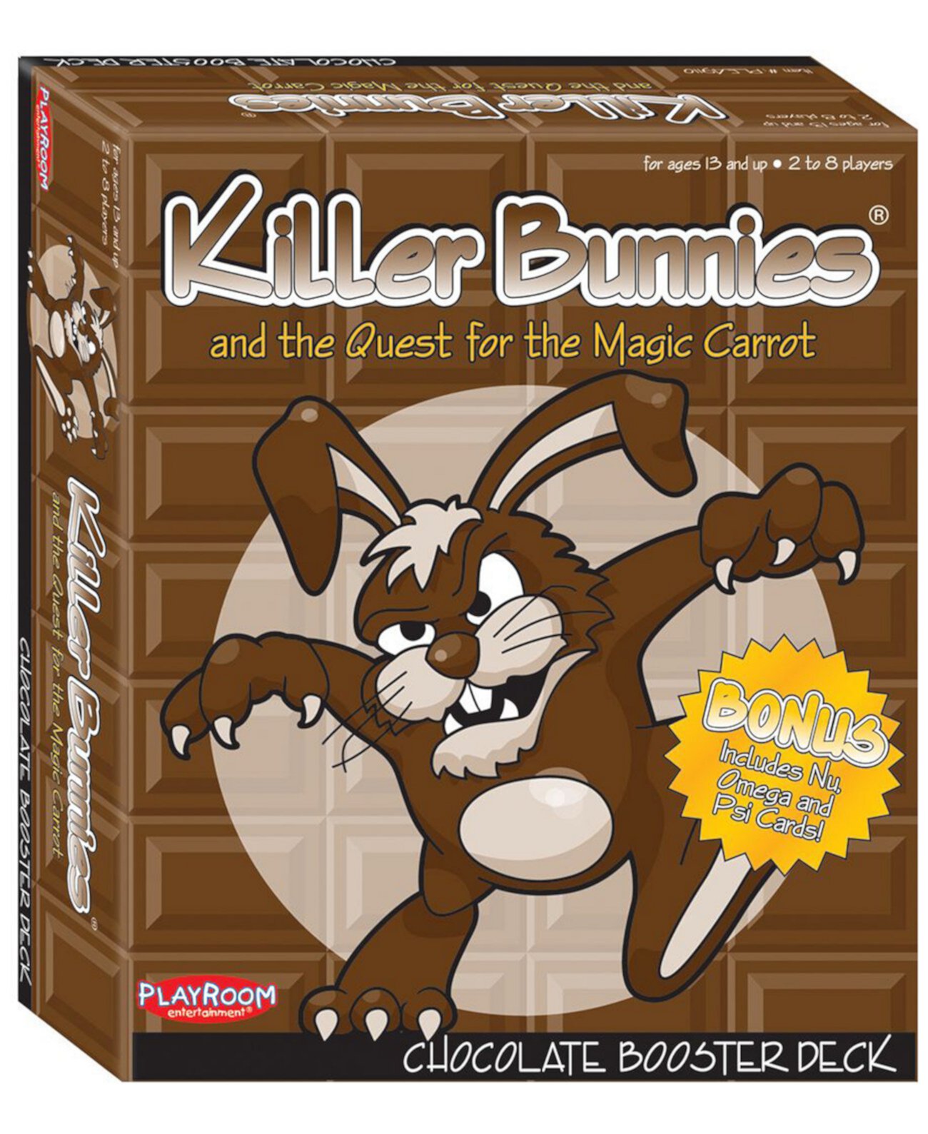Кролики-убийцы и поиски волшебной морковки - шоколадная бустерная колода Playroom Entertainment