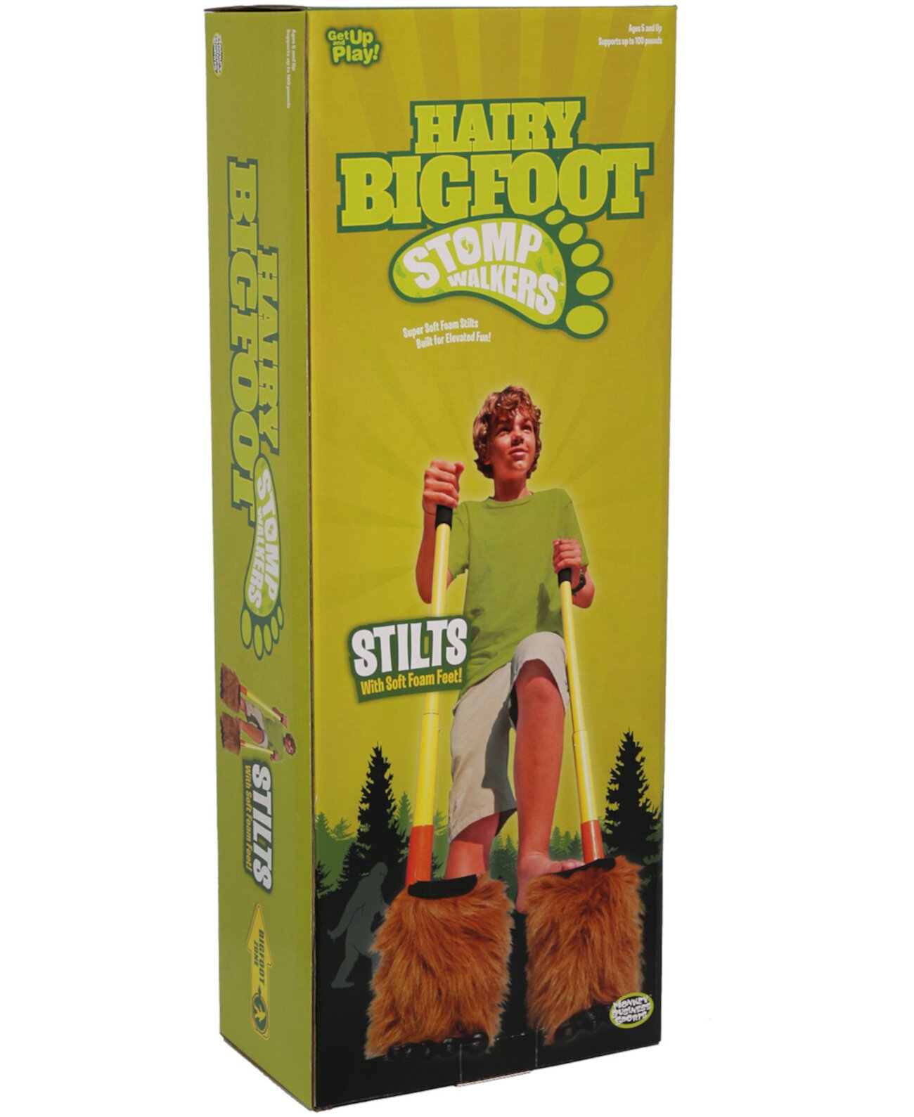 Волосатые Bigfoot Stomp ходунки ходули Monkey Business Sports