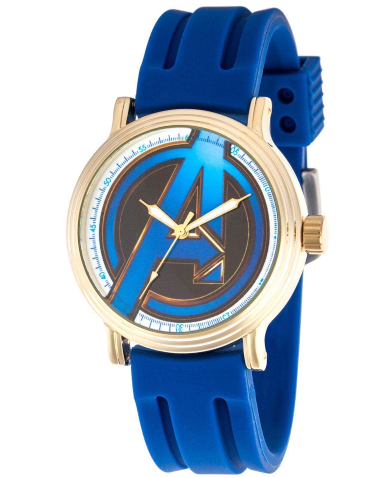 Мужские Мстители Marvel Endgame Мстители Синий Ремешок Часы 44мм Ewatchfactory