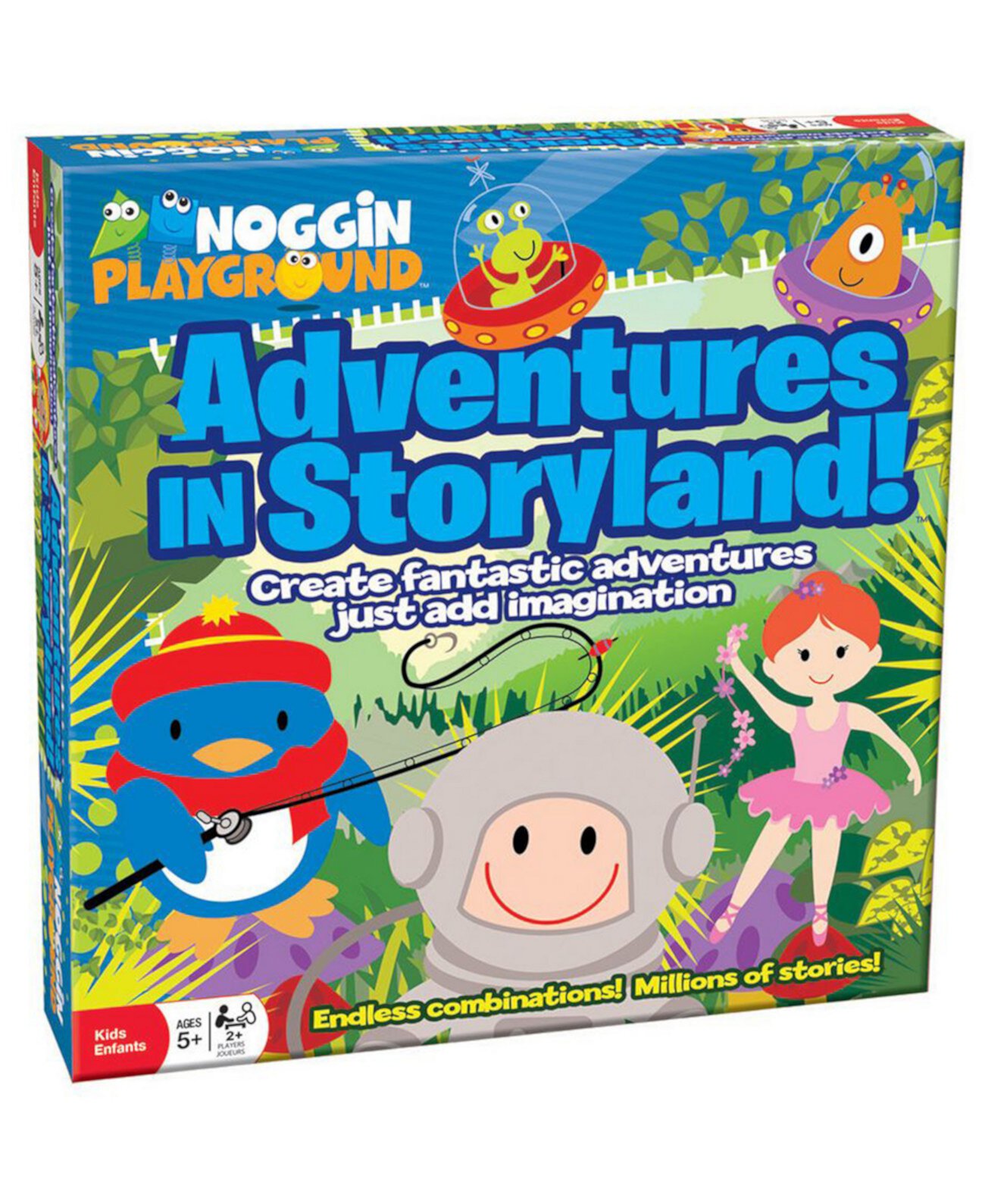 Приключения в Storyland! Noggin Playground