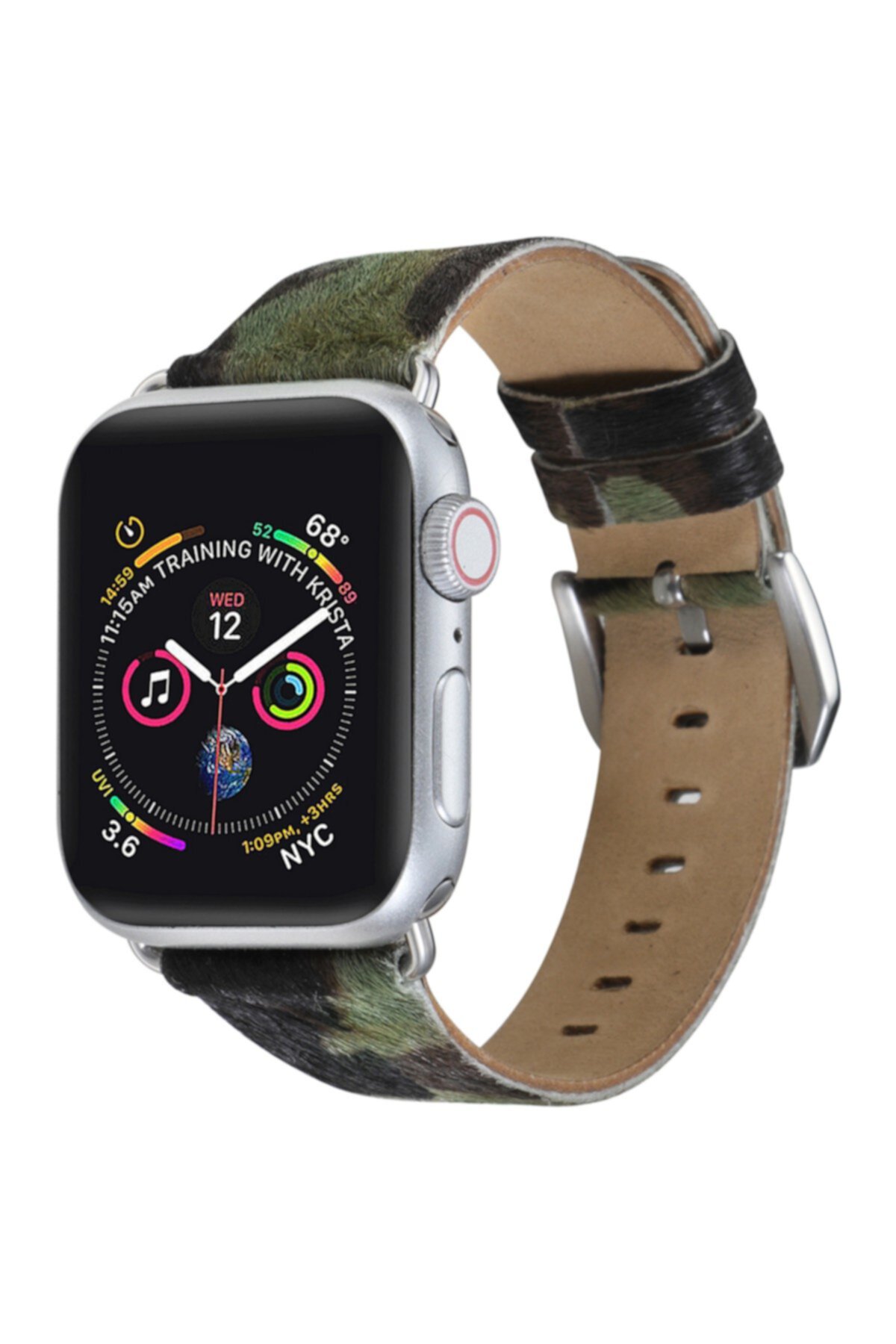 Камуфляжная Технология Теленка Волос 38мм Apple Watch 1/2/3/4 Band POSH TECH