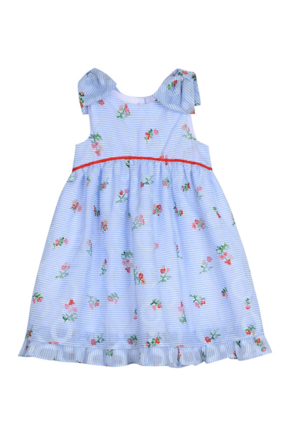 Платье с цветочным принтом в полоску (Baby Girls) Laura Ashley