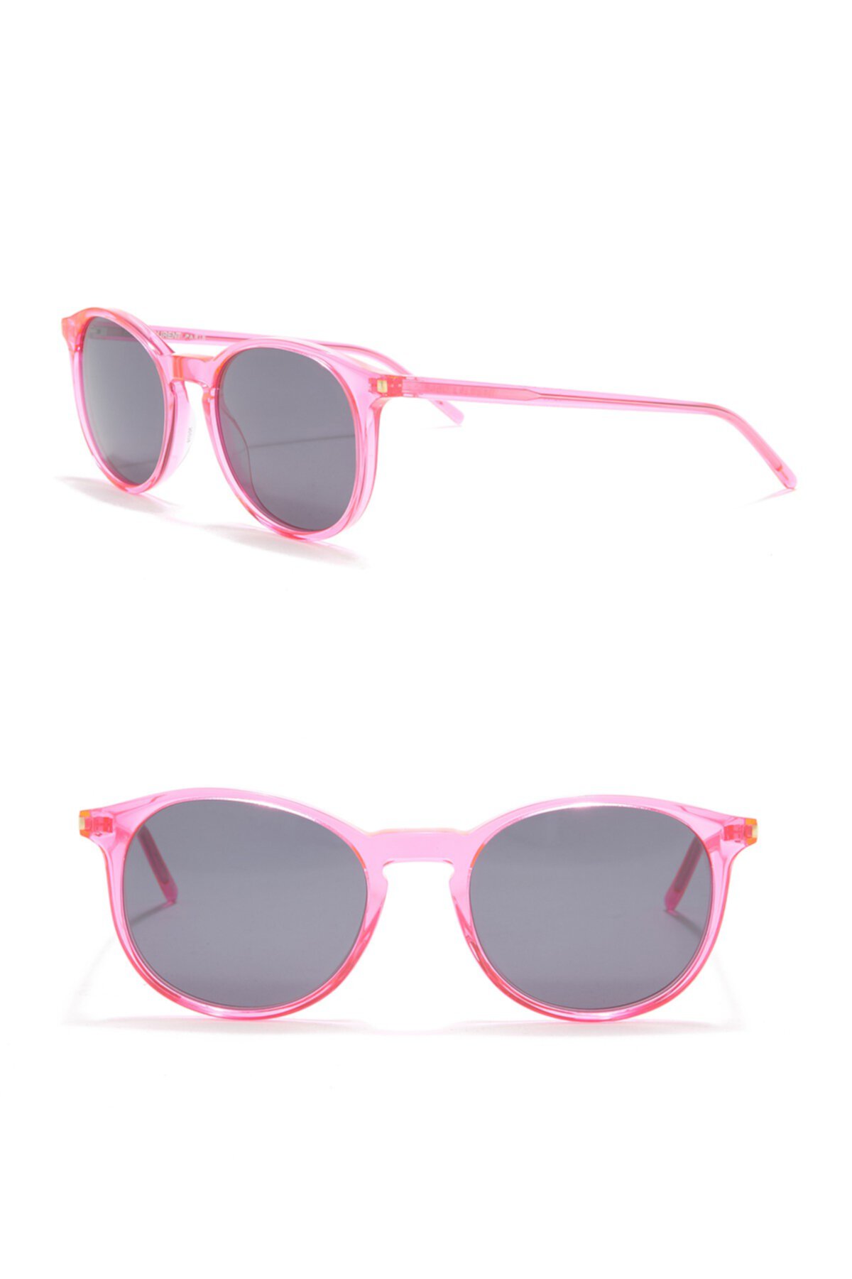 50-миллиметровые квадратные солнцезащитные очки Saint Laurent