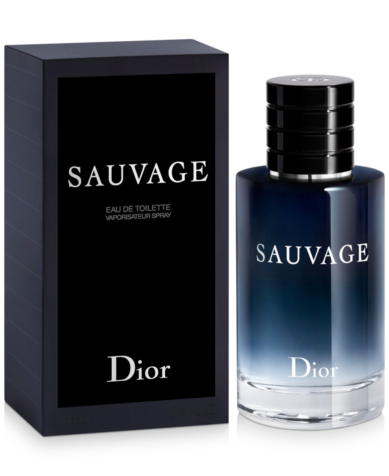 Мужской парфюм Eau de Toilette Sauvage спрей, 100 мл, с нотами бергамота, перца и амбервуда Dior