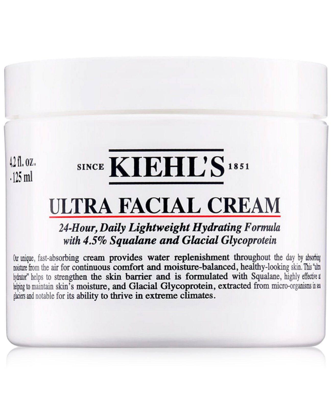 Ультра крем для лица, 4,2 унции. Kiehl's Since 1851