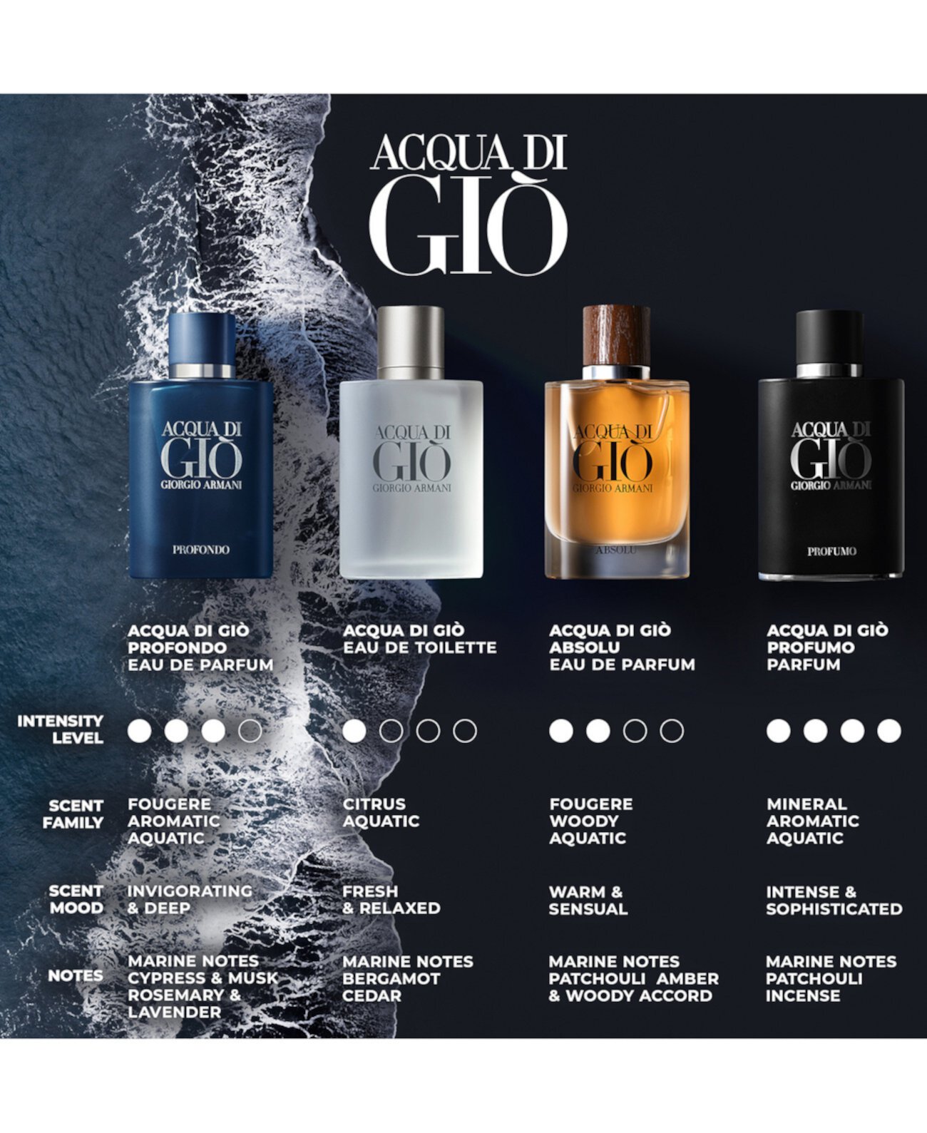 acqua di gio black bottle