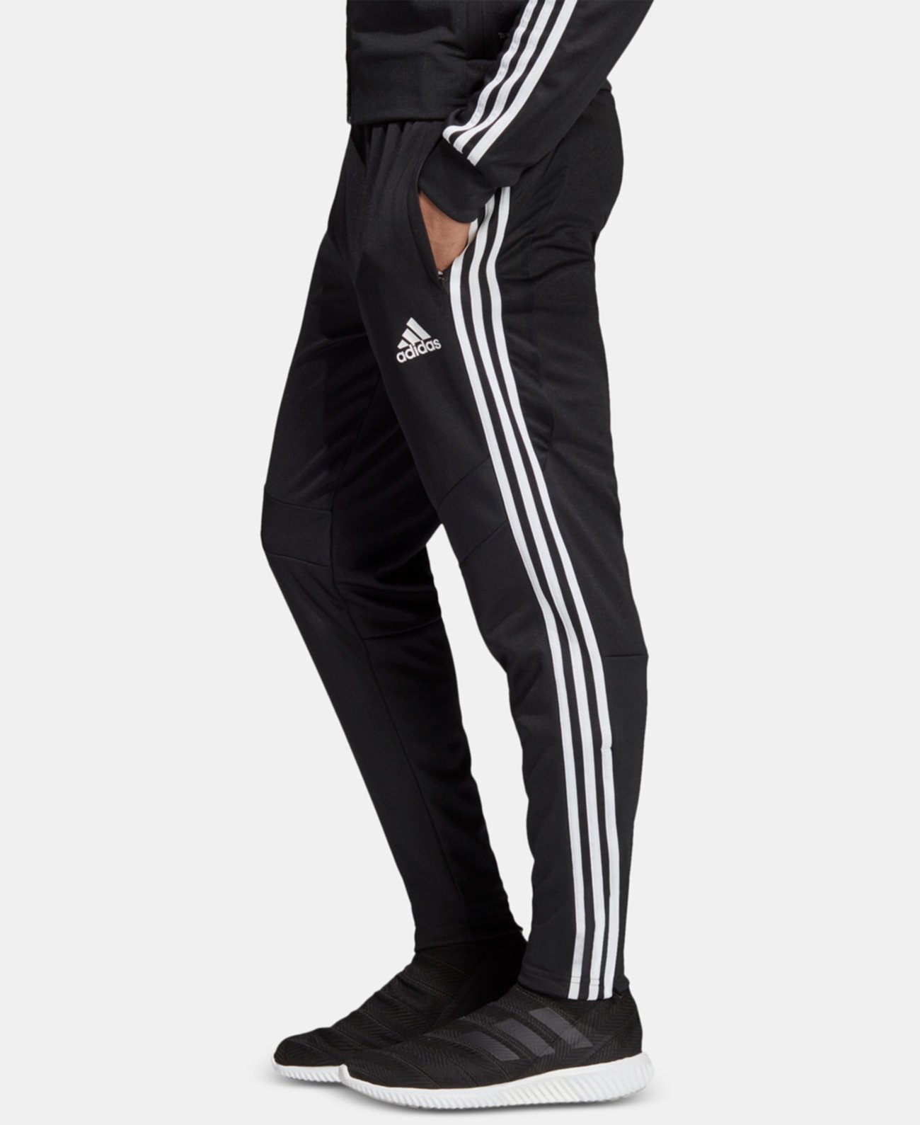 Купить Спортивные брюки Мужские футбольные штаны Tiro 19 ClimaCool® Adidas,цвет - черный, по цене 5 940 рублей в интернет-магазине Usmall.ru
