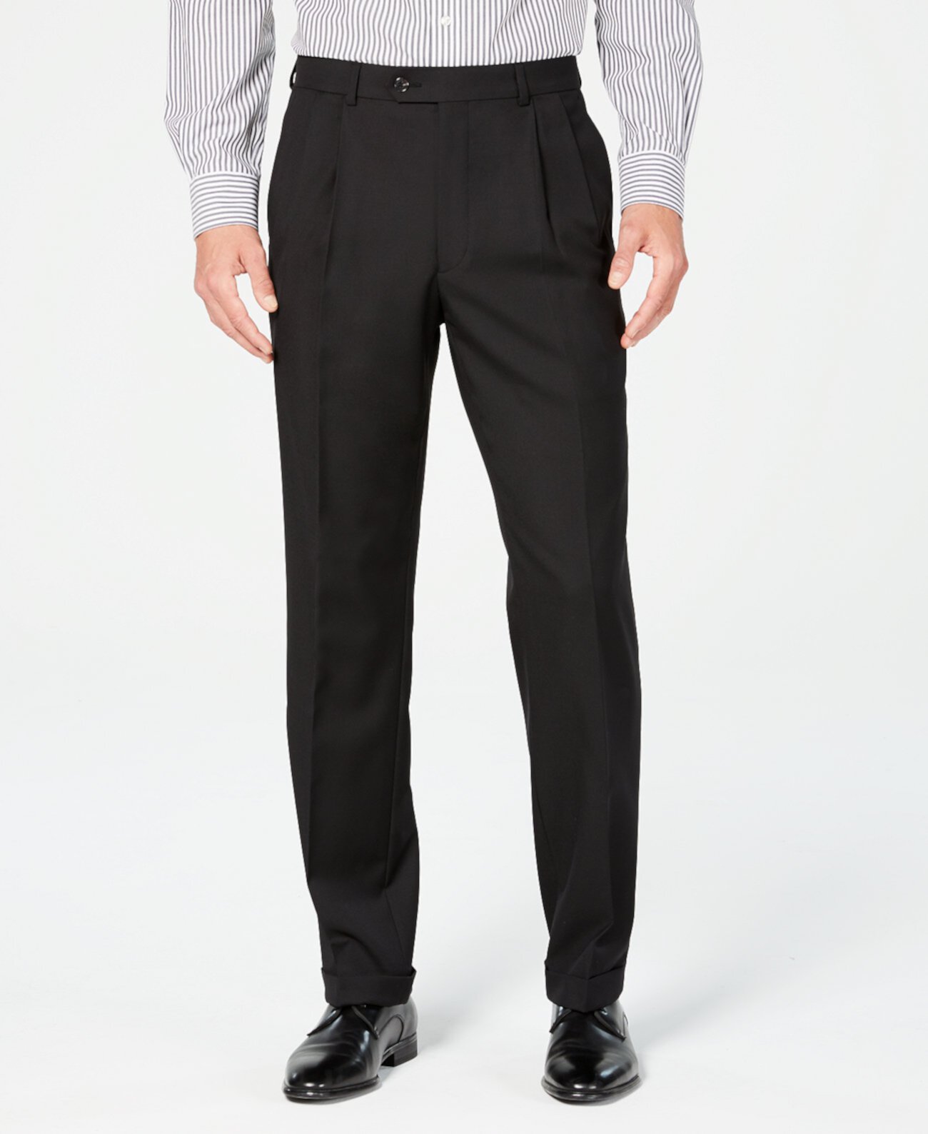 Мужские классические эластичные брюки в строгом стиле UltraFlex Ralph Lauren