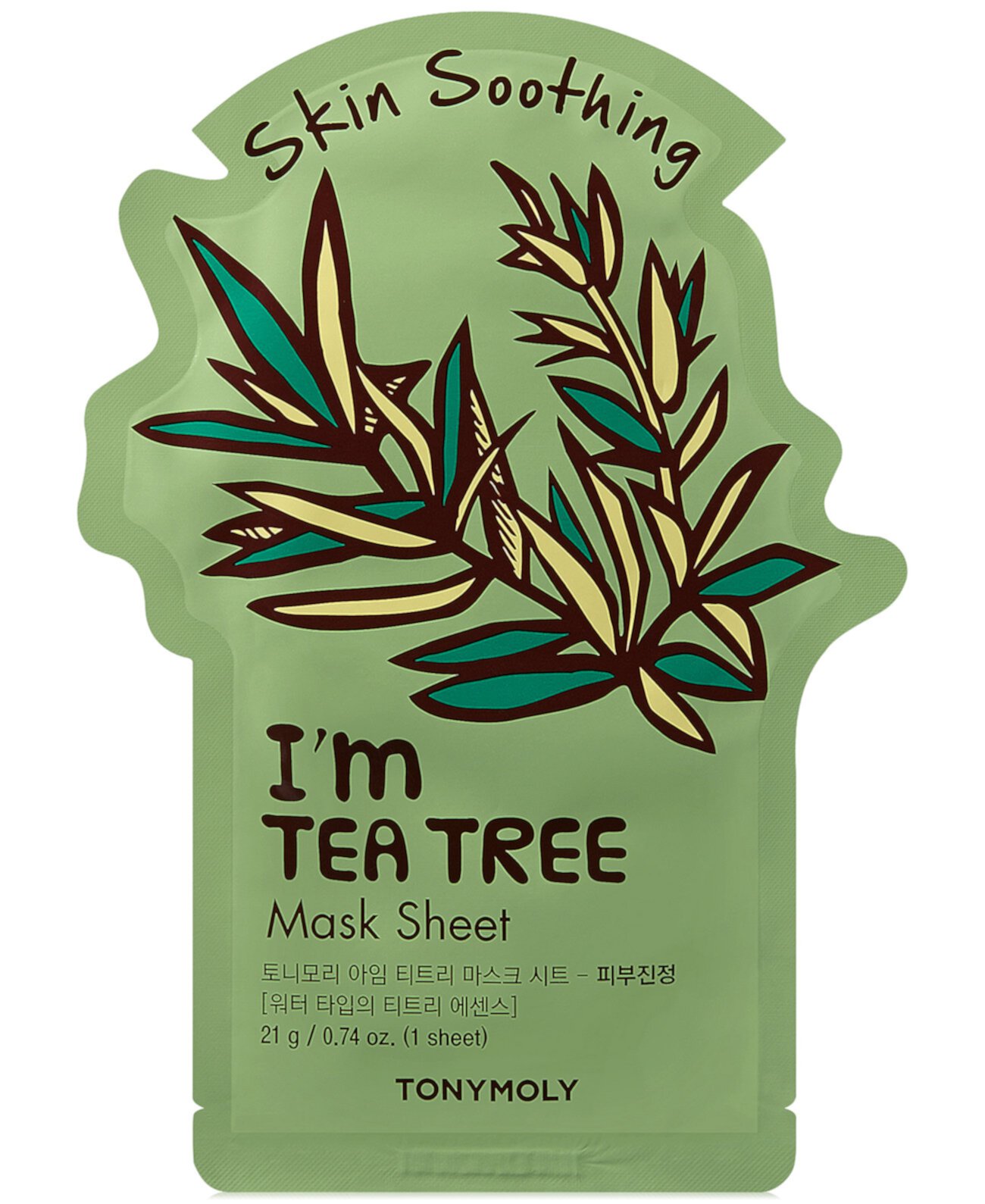 Тканевая маска I'm Tea Tree - (успокаивающая) TONYMOLY