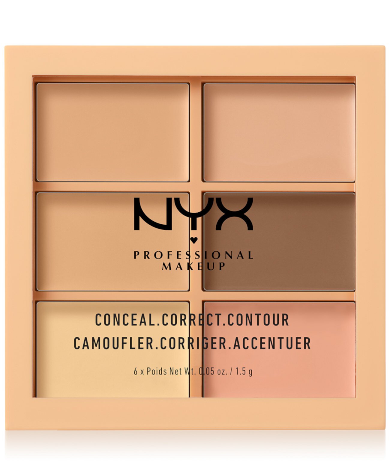 Палитра Conceal Correct Contour Palette Light NYX