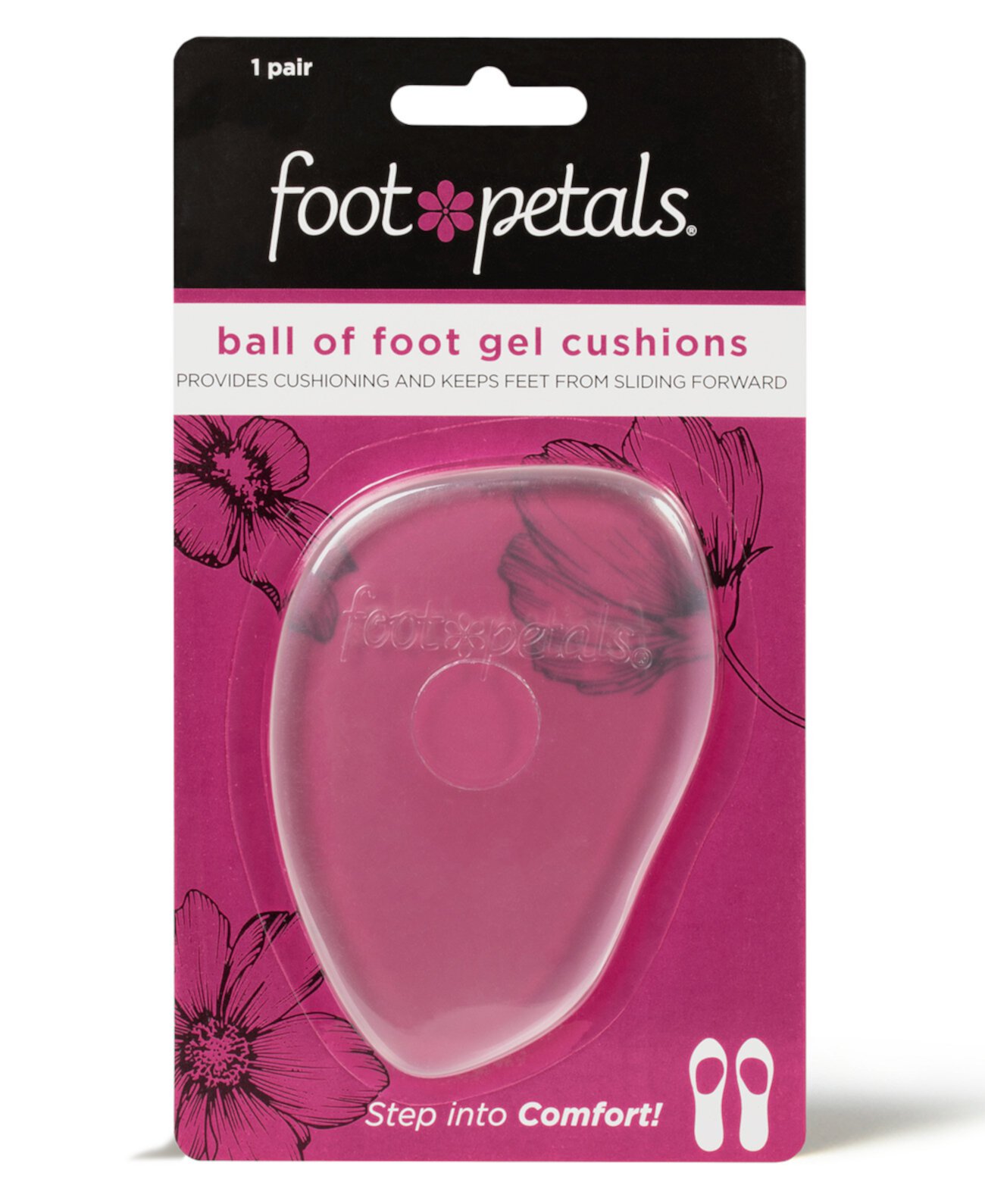 Женские Вкладыши для Обуви Foot Petals Fancy Feet Foot Petals