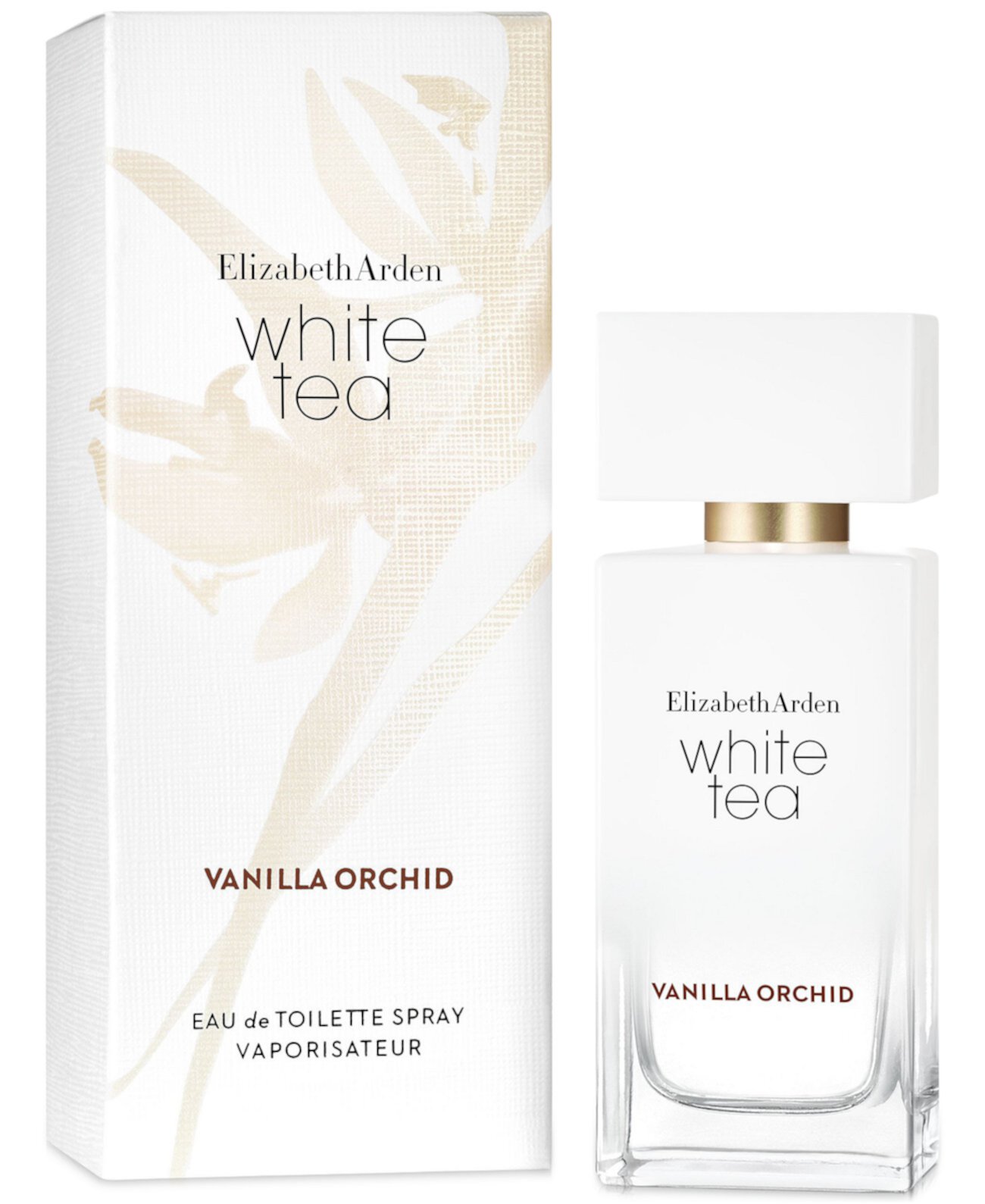 Парфюмерная вода White Tea Vanilla Orchid, 50 мл, цветочный аромат с нотами ванили, лимона и айвы Elizabeth Arden