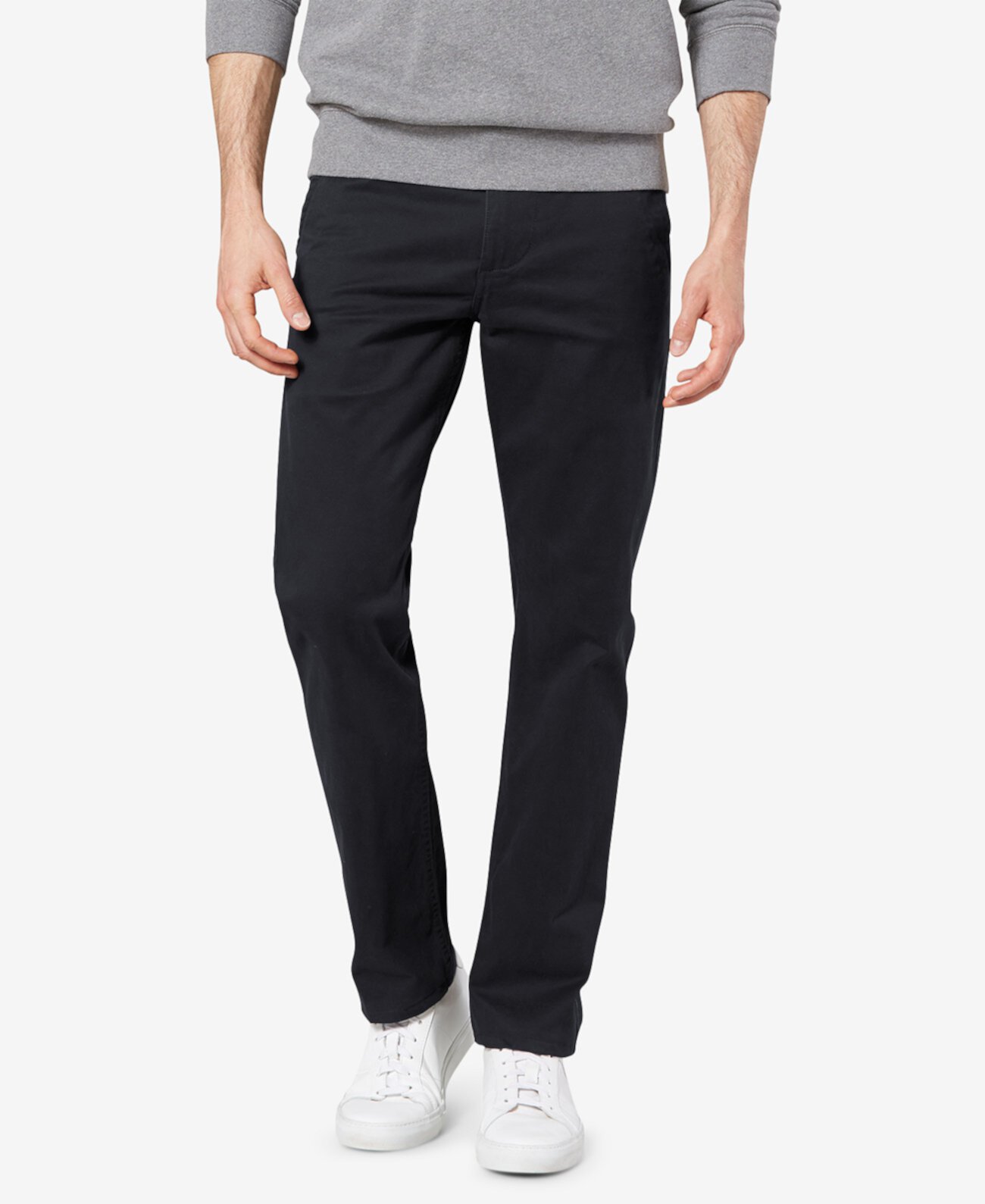 Мужские эластичные брюки Alpha Slim Fit All Seasons Tech цвета хаки Dockers