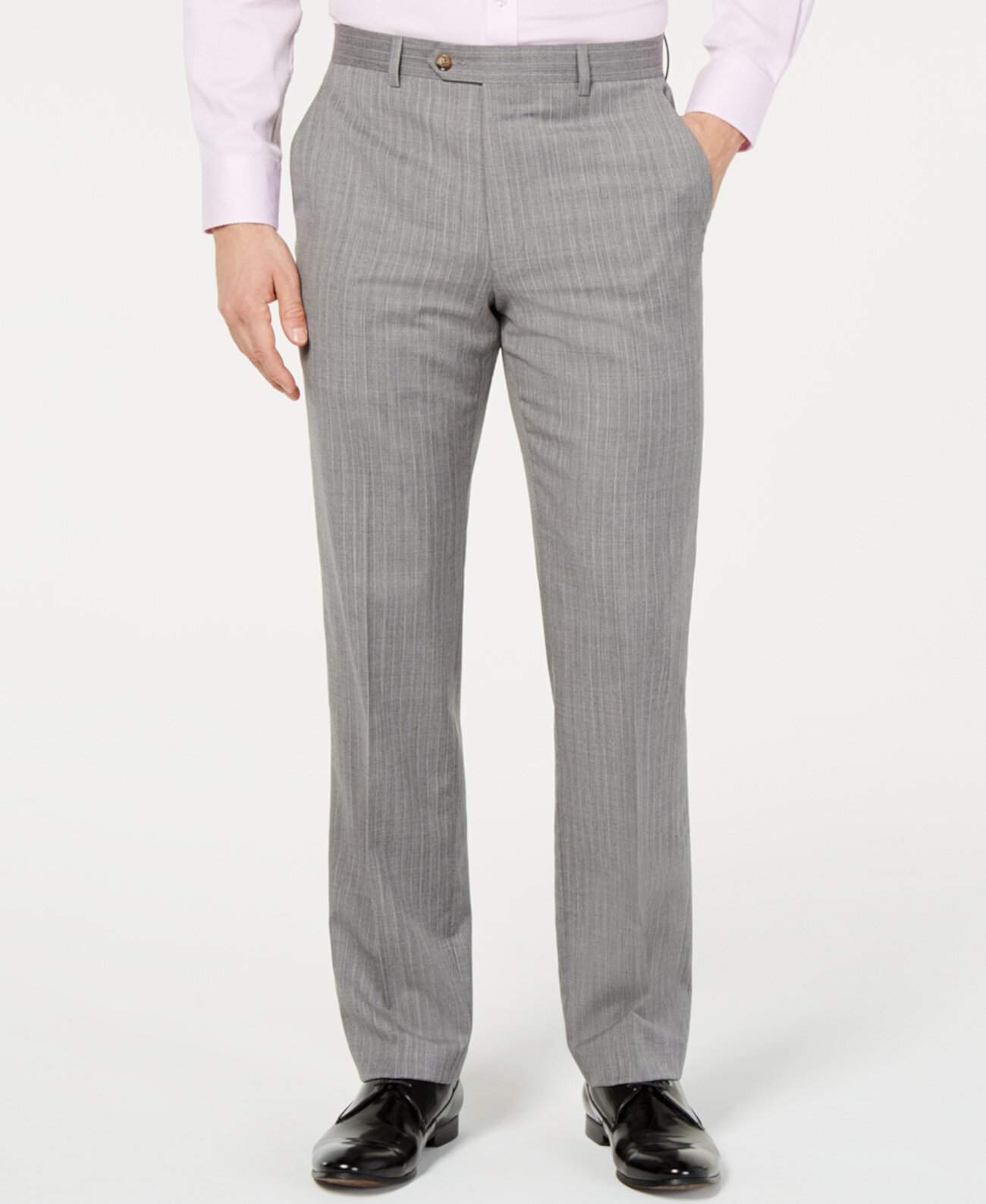 Мужские брюки в полоску классического кроя UltraFlex Ralph Lauren
