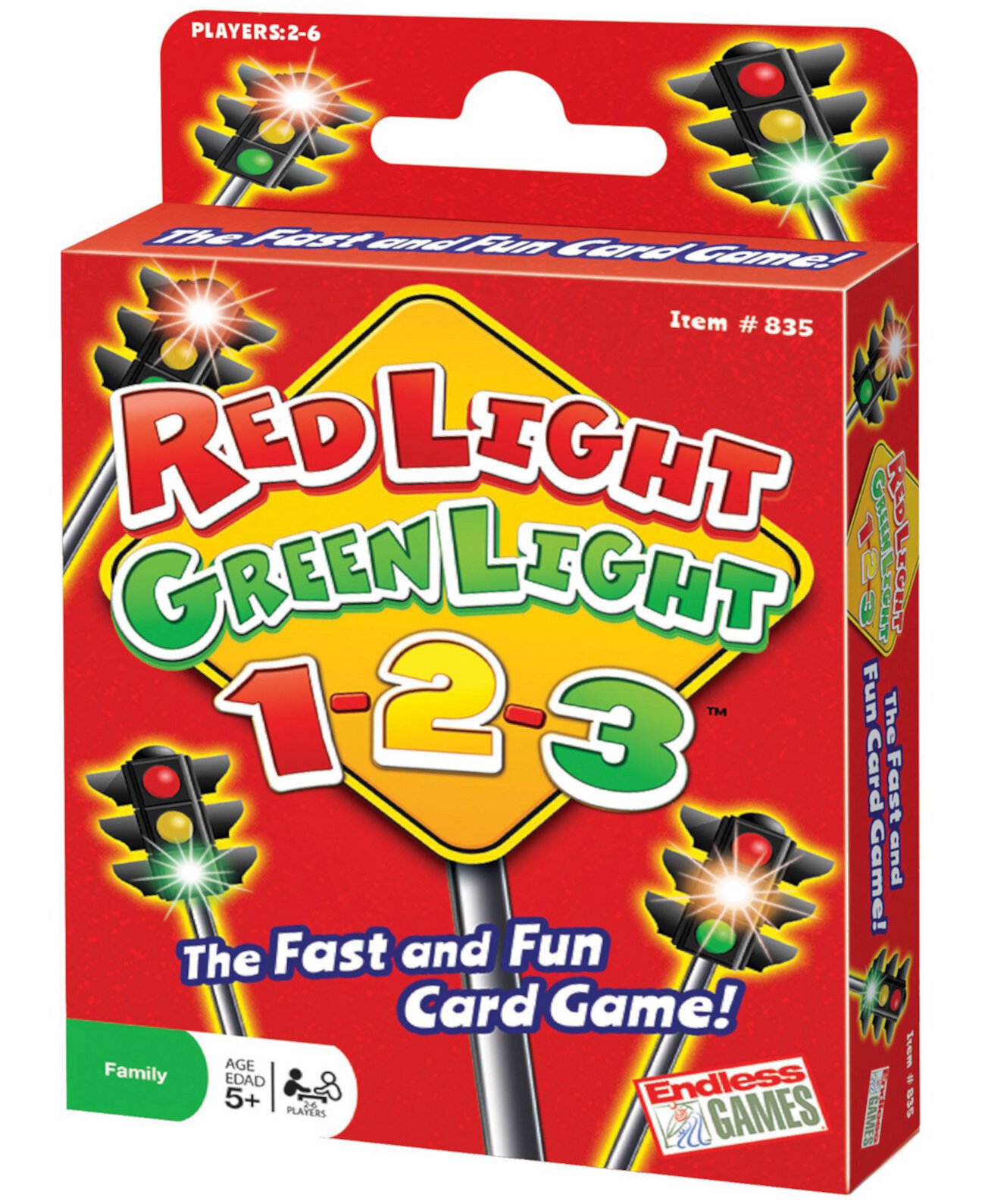 Красный Свет, Зеленый Свет, 1-2-3! Карточная игра Endless Games
