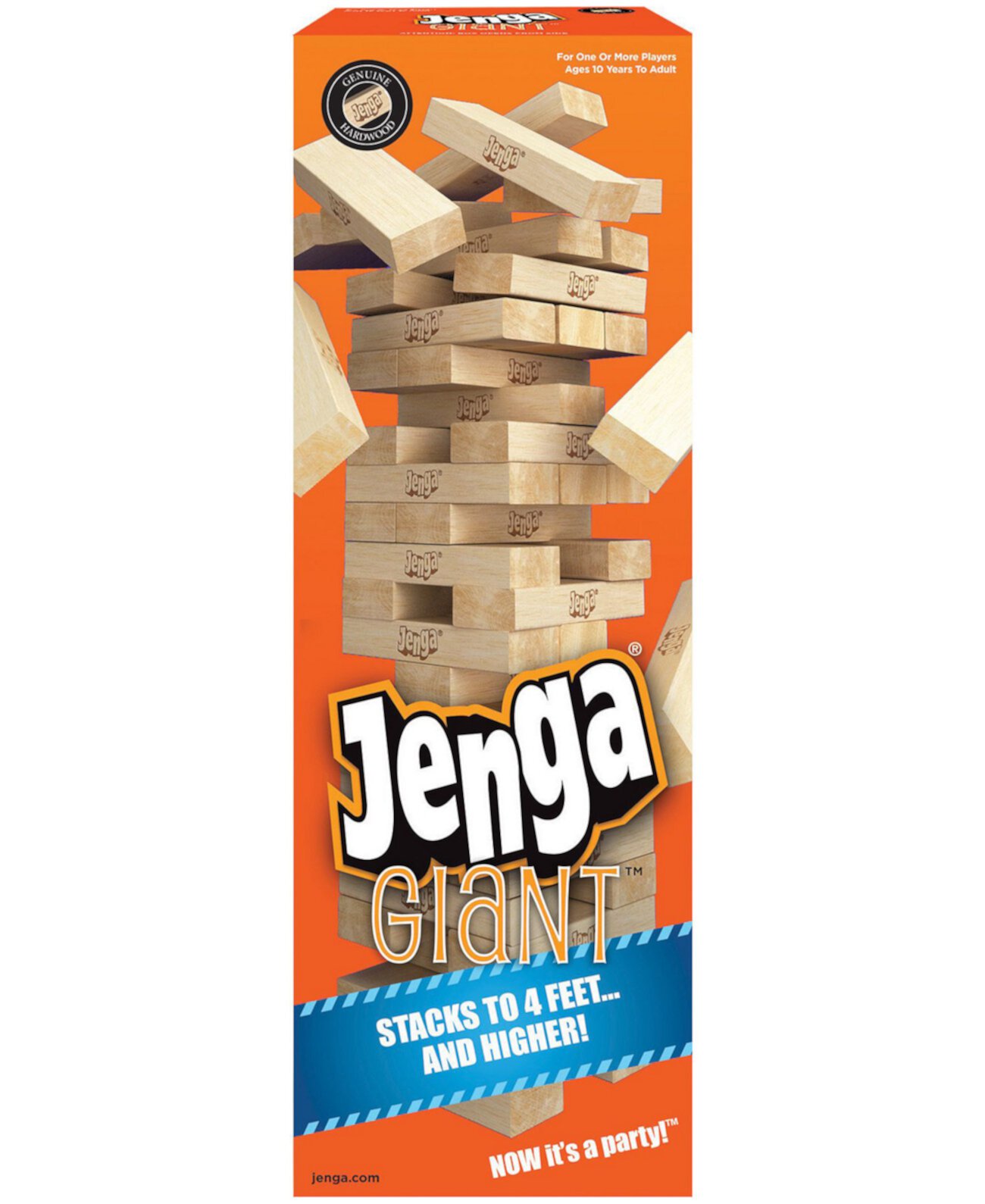 Игра-головоломка из натуральной древесины лиственных пород Jenga