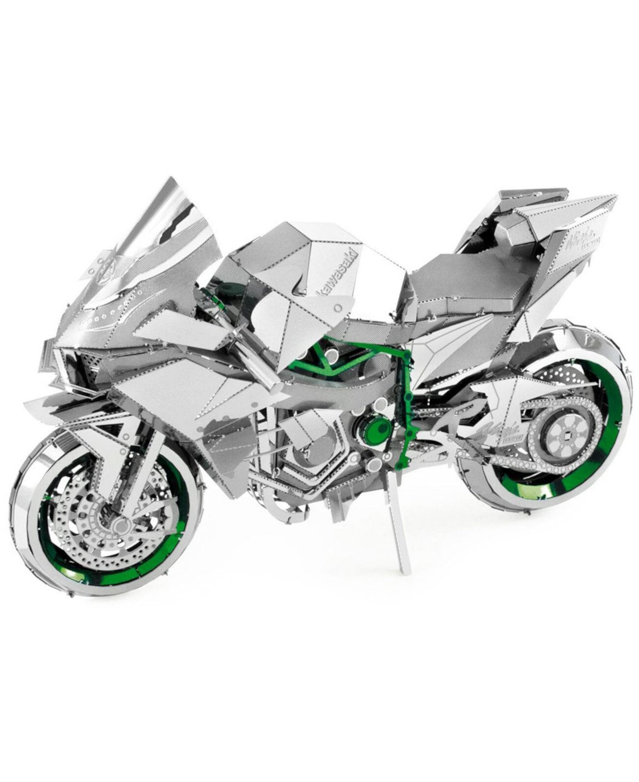 Комплект металлической модели 3D ICONX - Kawasaki Ninja H2R Fascinations